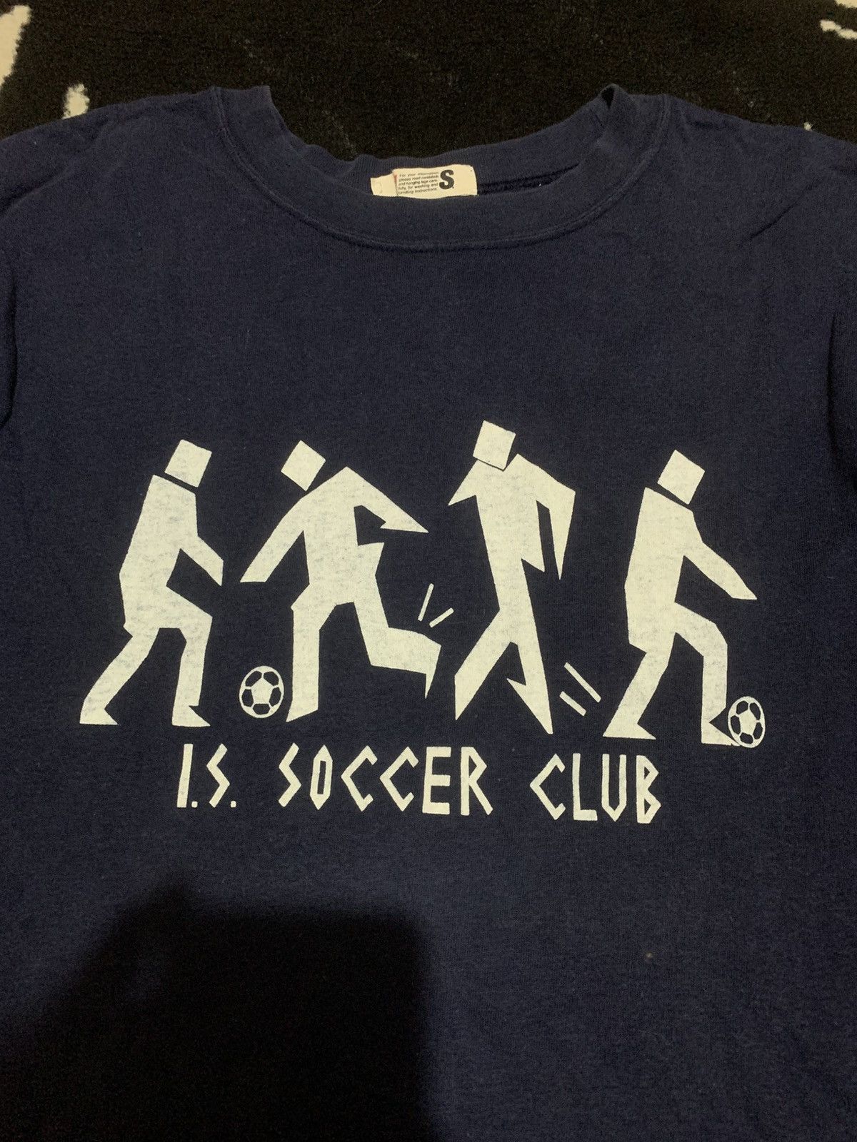 Issey Miyake Vintage ISSEY MIYAKE ‘ I.S SOCCER CLUB ‘ Japan Designer Tee Size US S / EU 44-46 / 1 - 5 Thumbnail