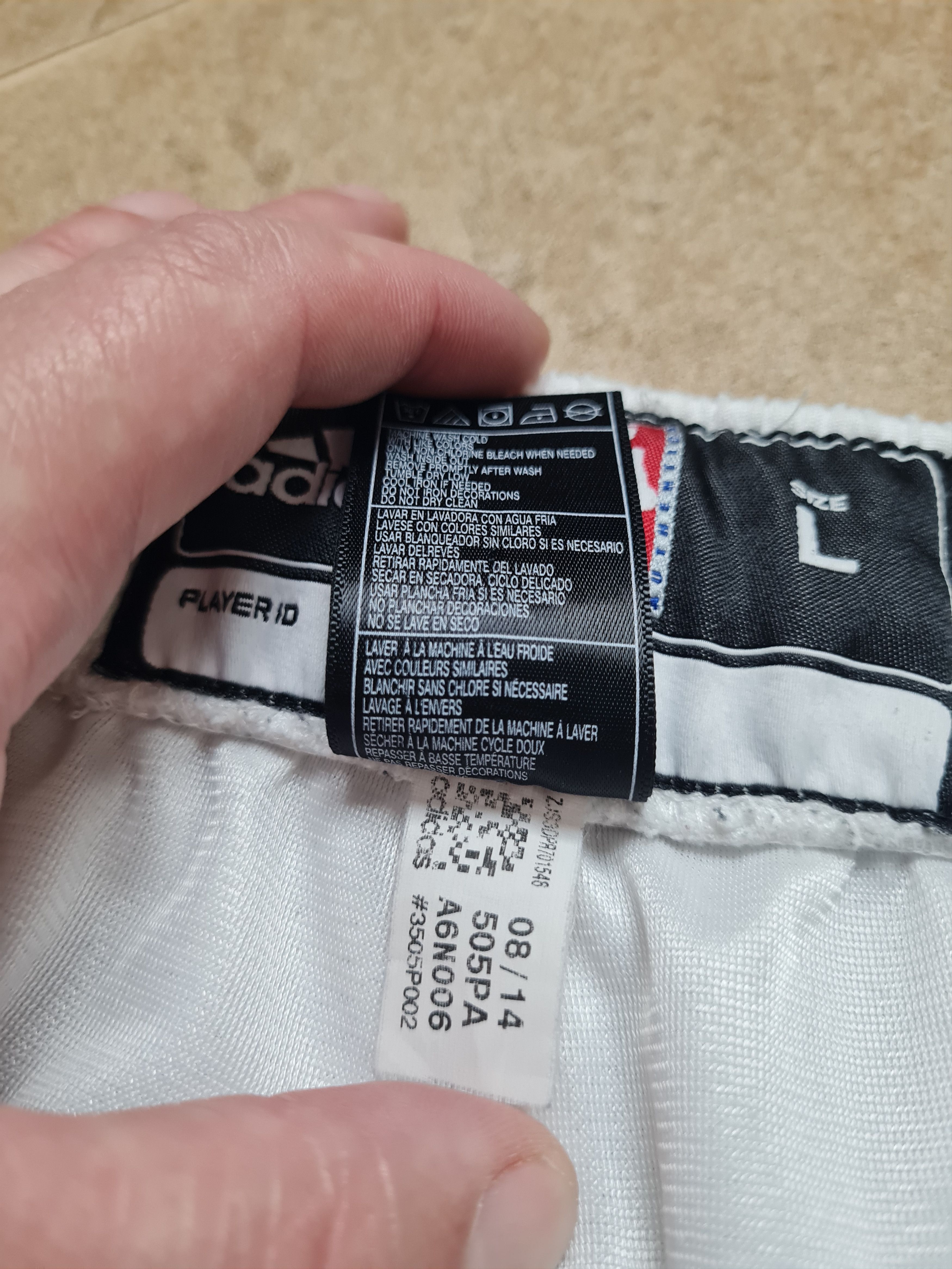 Adidas Vintage Rare Shorts Adidas Miami Heat Game NBA White Size L Size US 32 / EU 48 - 17 Thumbnail