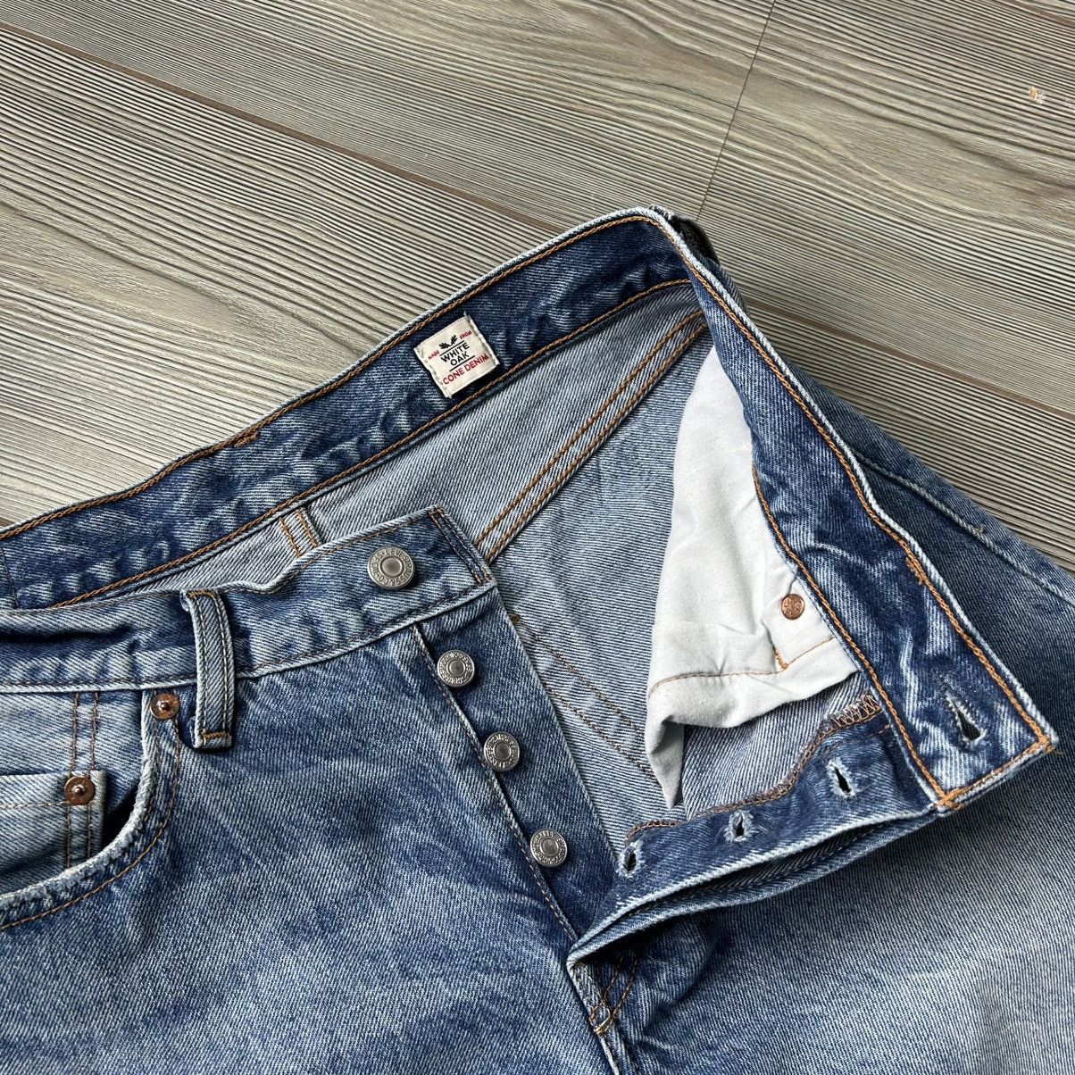 Levi's Levi’s 501 Selvedge Distressed Denim Jeans Size 27" / US 4 / IT 40 - 8 Thumbnail
