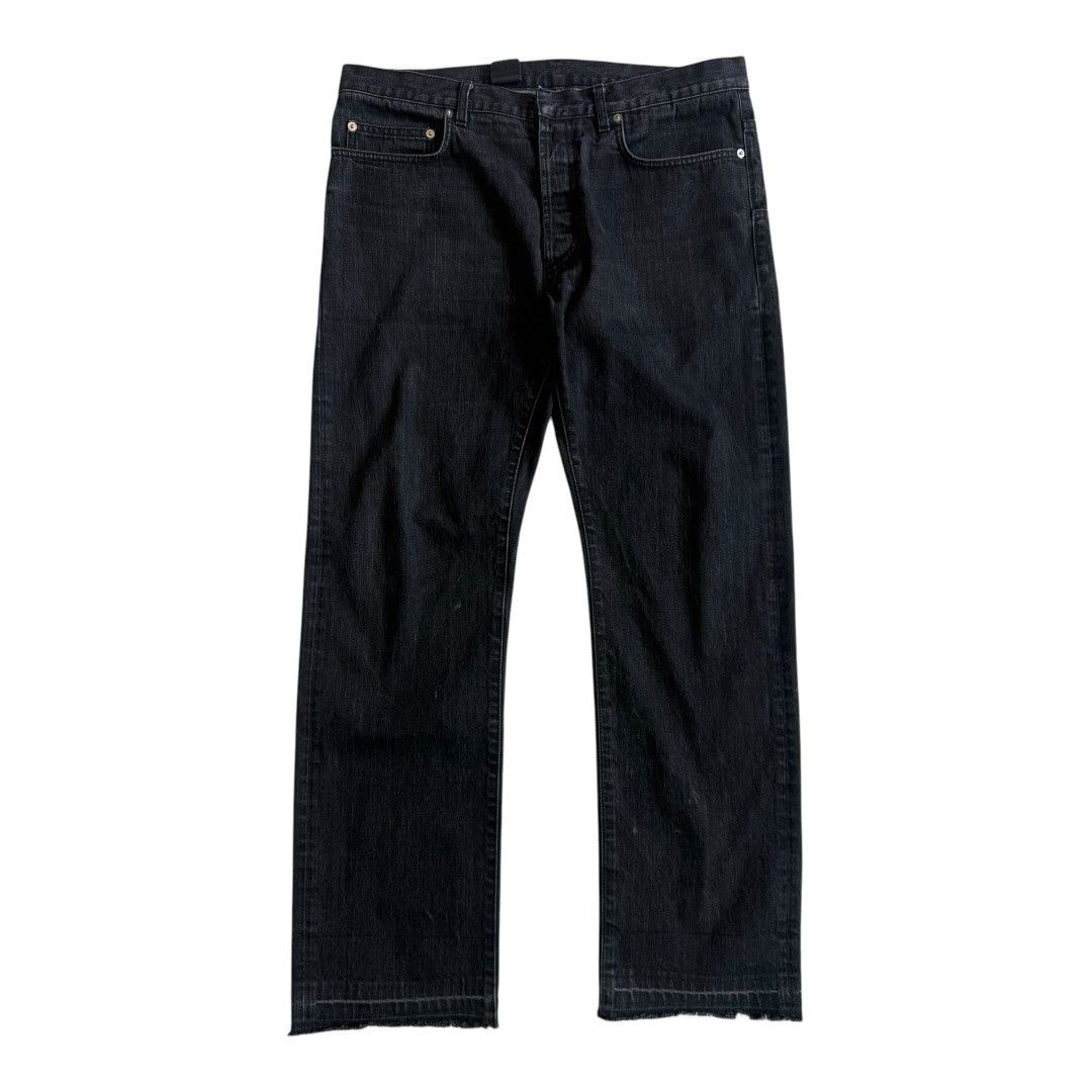 Dior Dior Homme Black Denim 34 35 Size US 35 - 1 Thumbnail