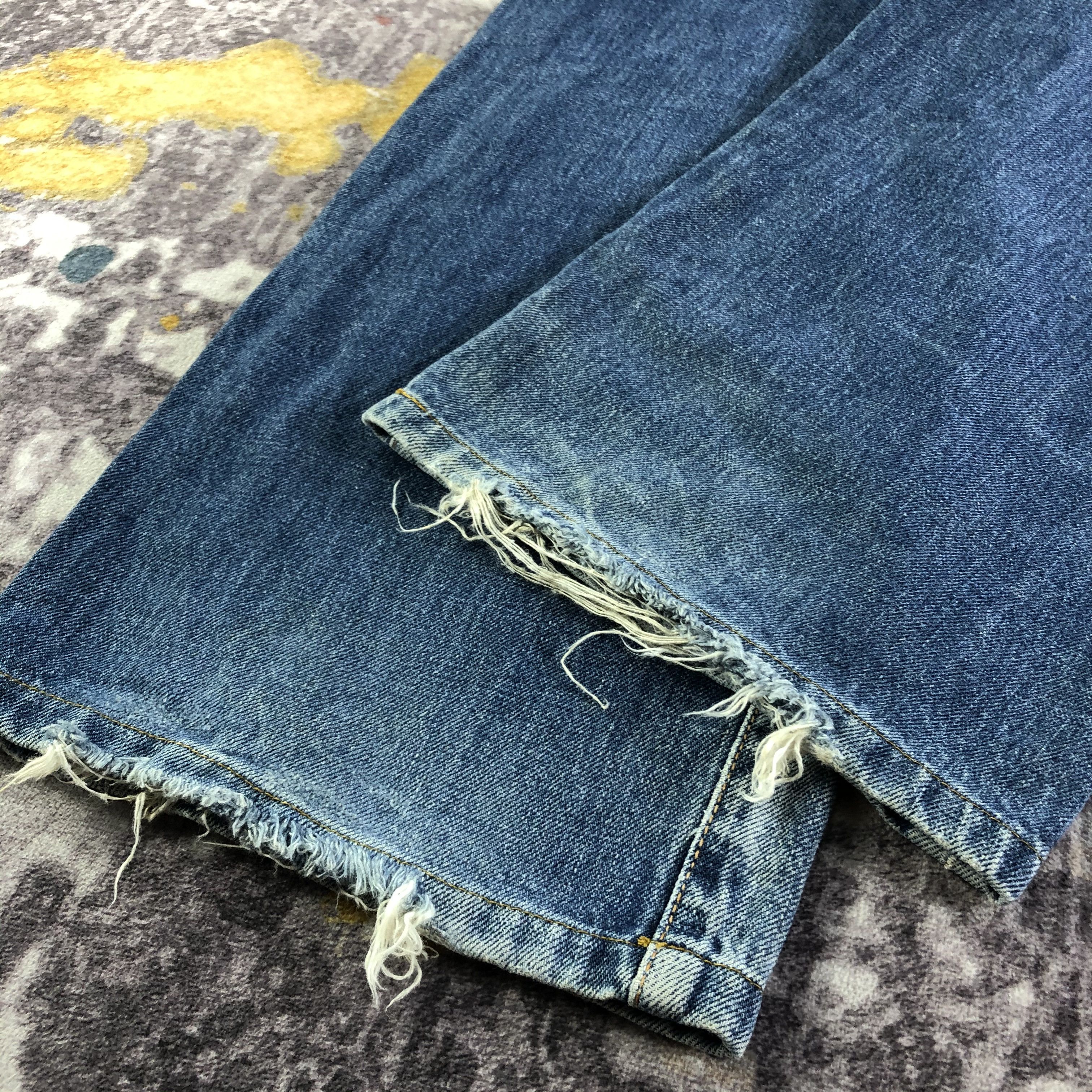 Edwin Vintage Blue Wash Edwin 505 Selvedge Jeans-JM3649 Size US 30 / EU 46 - 4 Thumbnail