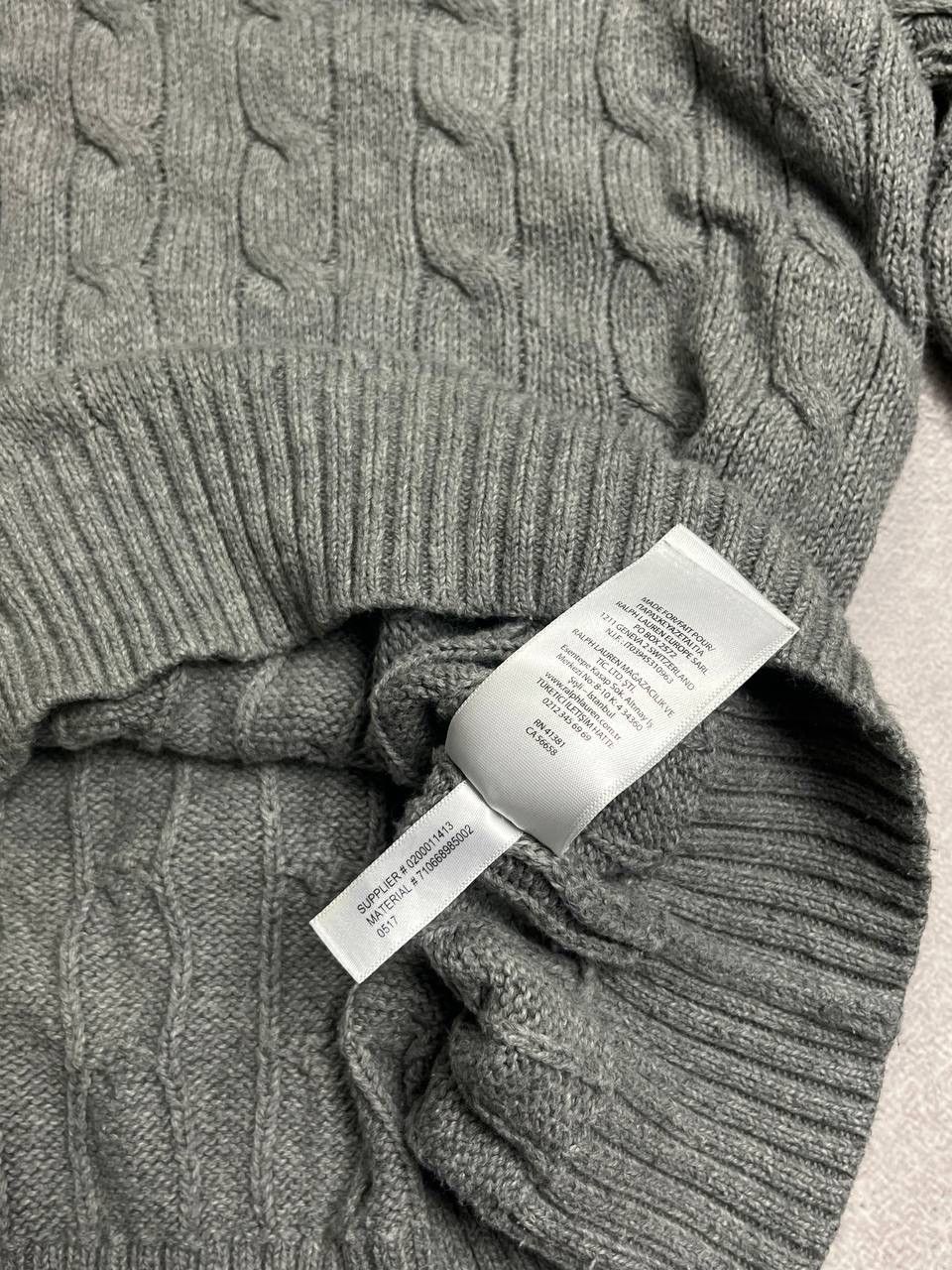 Other Vintage Polo Ralph Lauren Cable Knit Sweater M Size US M / EU 48-50 / 2 - 5 Thumbnail