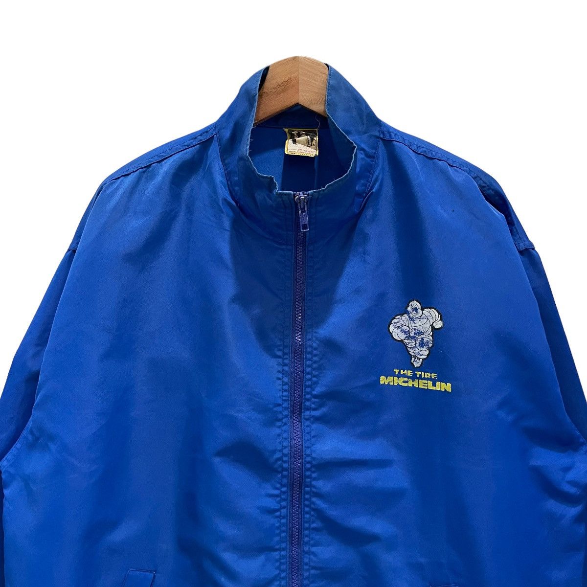 Vintage Vintage 90s Michelin Tire Zipper Jacket Size US L / EU 52-54 / 3 - 3 Thumbnail