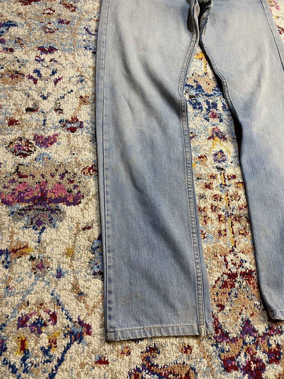 Levi's 80s Orange Tab Levi's non selvedge 347 Rindem Blue Jeans W32 Size US 32 / EU 48 - 10 Thumbnail