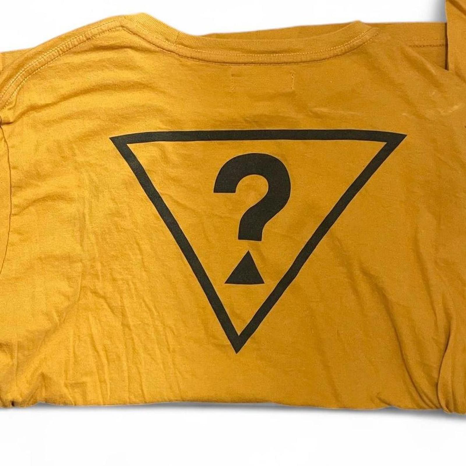 Guess Guess LA Yellow & Black Logo Graphic Print Down Sleeves L Size US L / EU 52-54 / 3 - 2 Thumbnail