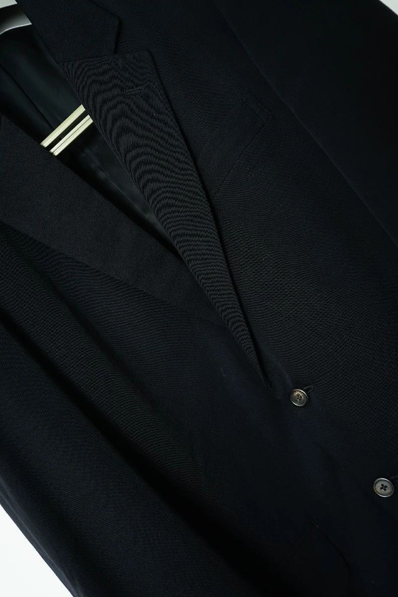 Yohji Yamamoto Yohji Yamamoto Yohji Yamamoto 80s Long Wool Suit Jacket Size US S / EU 44-46 / 1 - 4 Thumbnail