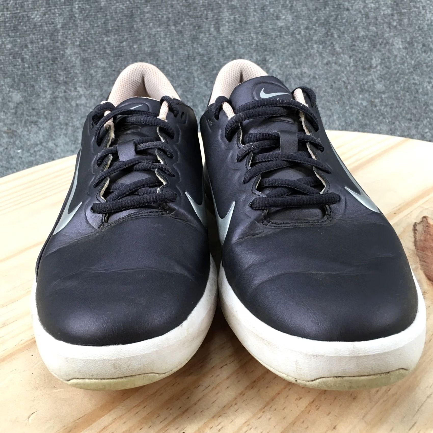 Nike Nike Sneaker Womens 8.5 Blue Vapor Fitsole Golf Athletic Casual Comfort Leather Size US 9 / IT 39 - 7 Thumbnail