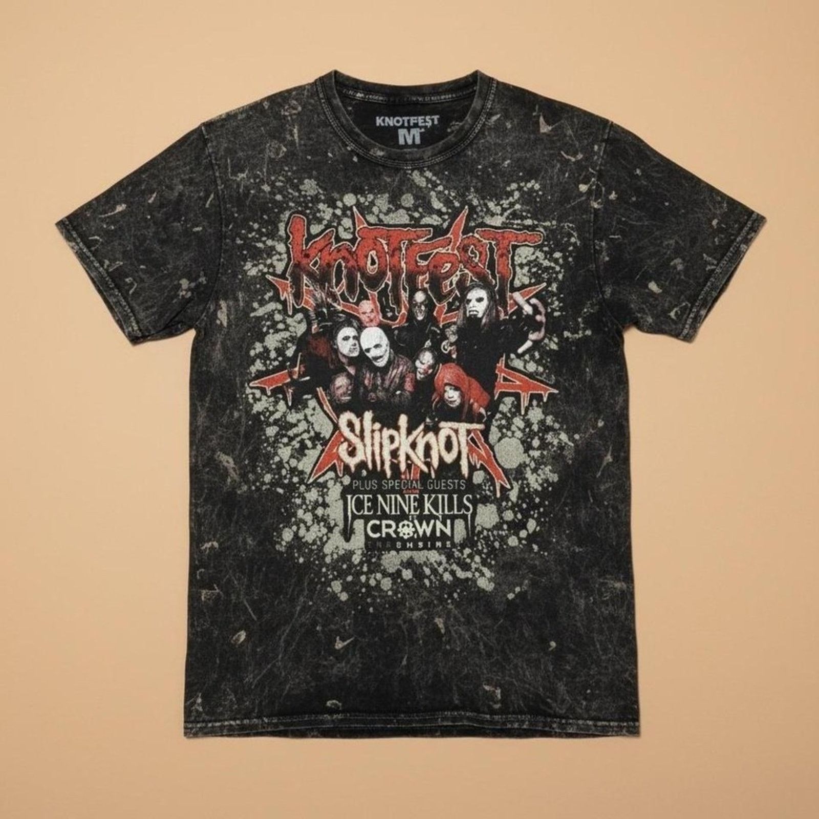 Slipknot Slipknot Knotfest 2022 Roadshow Tour Tee Size M NWT Size US M / EU 48-50 / 2 - 1 Thumbnail