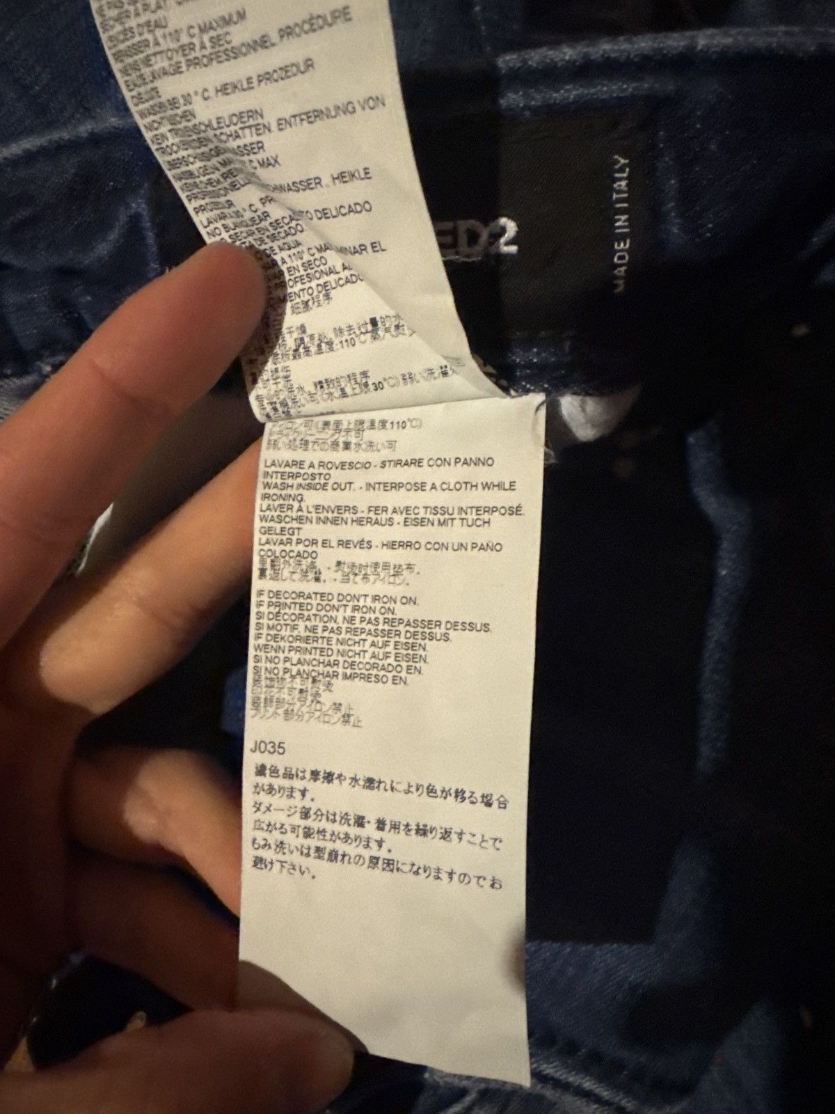 Dsquared2 dsquared denim ripped jeans with details Size US 28 / EU 44 - 8 Thumbnail