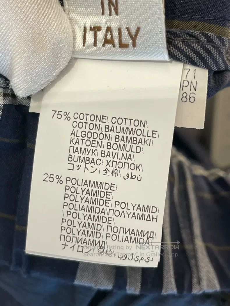 Brunello Cucinelli Brunello Cucinelli Dark Blue Casual Cotton Trousers Size 27" / US 4 / IT 40 - 3 Thumbnail