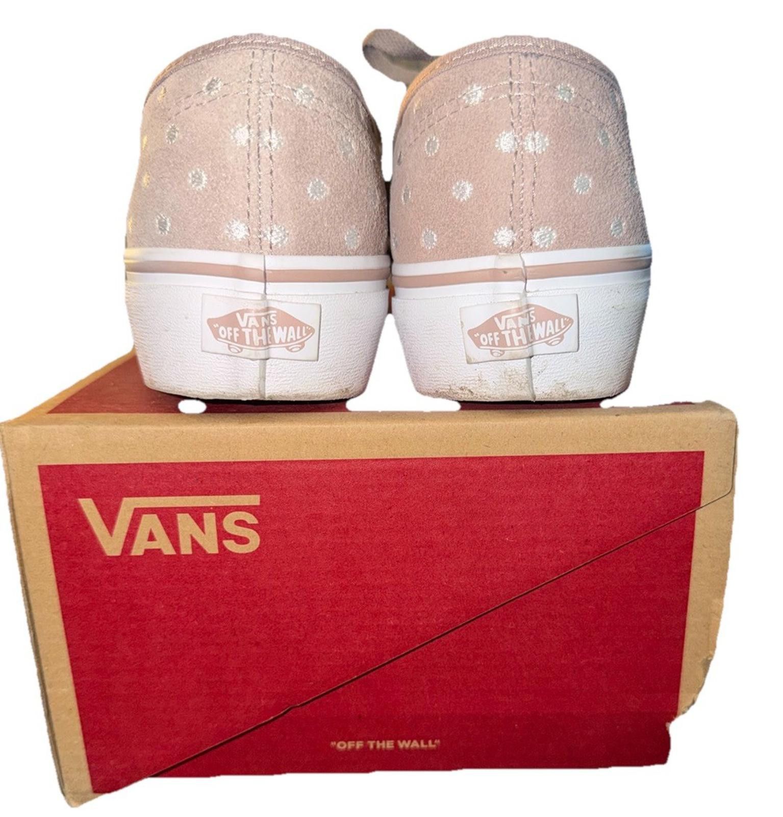 Vans Vans Polka Dot Platform Sneakers - Light Pink Size US 7.5 / IT 37.5 - 8 Thumbnail