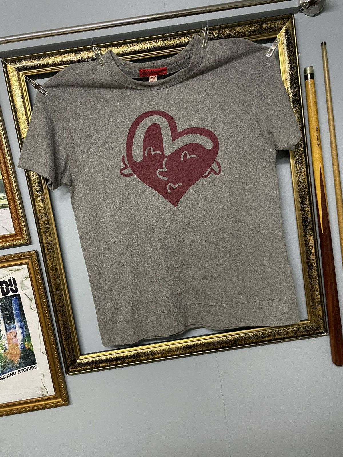 Evisu Vintage Japan Designer Evisu Yamane Iconic Logo Gray Tshirt Size US M / EU 48-50 / 2 - 2 Thumbnail
