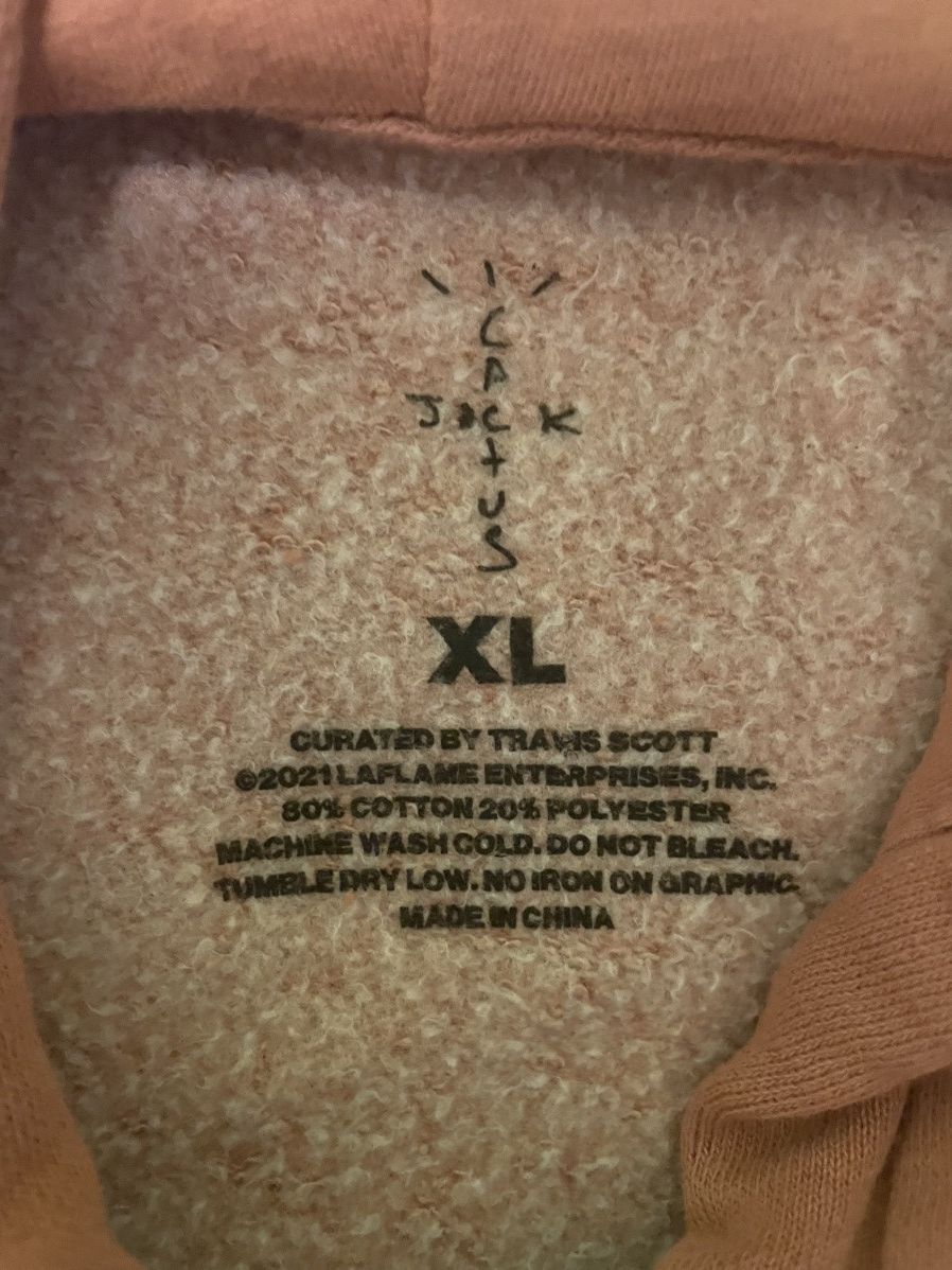 Travis Scott × Vintage Travis Scott Cactus Jack Cross System Hoodie Size US XL / EU 56 / 4 - 6 Thumbnail
