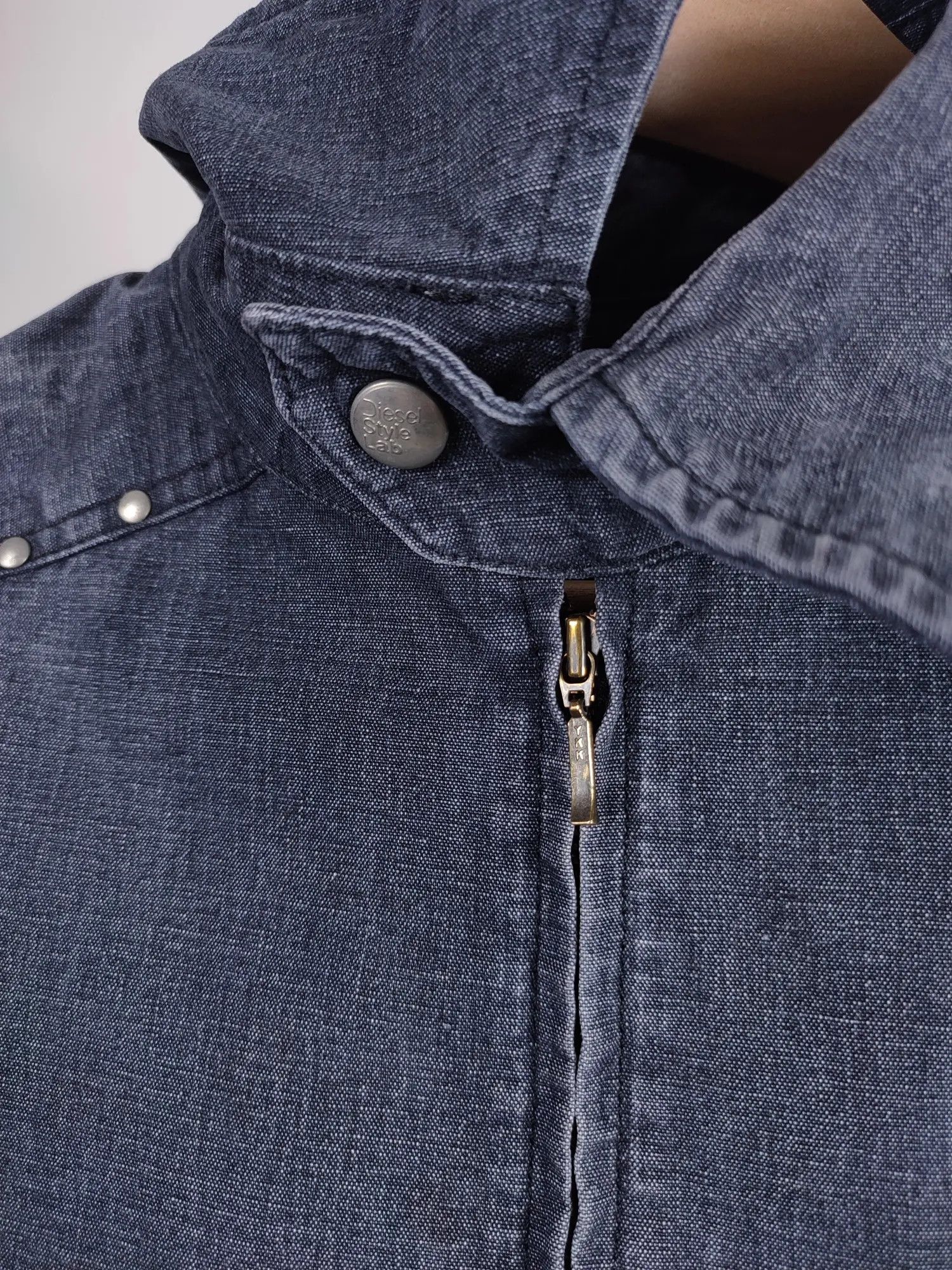 Diesel Vintage Diesel Multi Pocket Denim Jacket Size US S / EU 44-46 / 1 - 12 Thumbnail