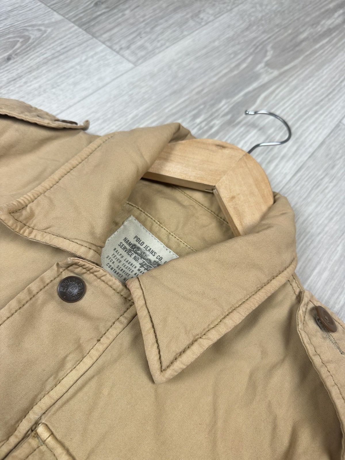 Lauren Ralph Lauren × Polo Ralph Lauren × Vintage Polo Jeans Ralph Lauren Vintage Military Jacket Rare Size US S / EU 44-46 / 1 - 6 Thumbnail