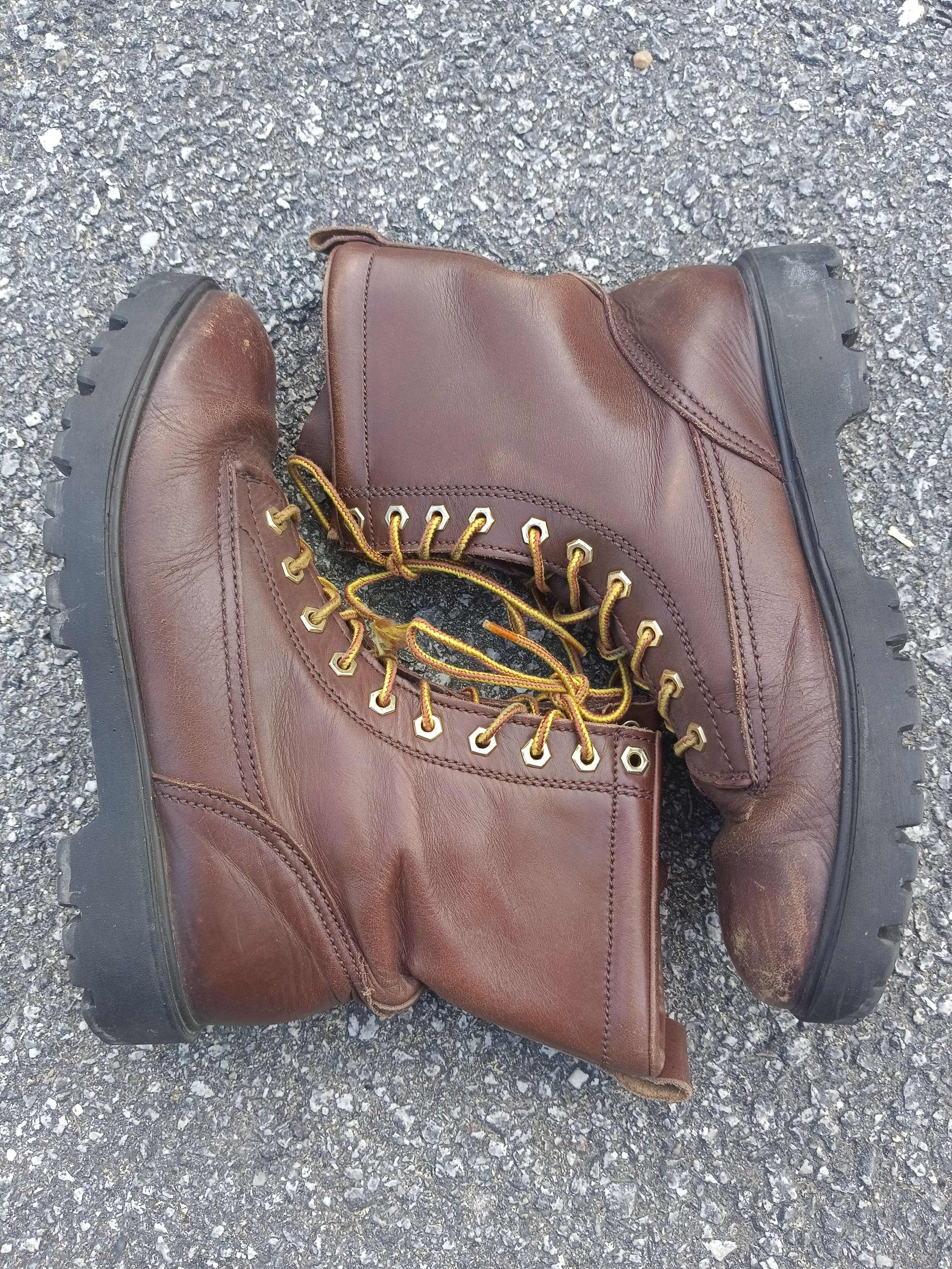 Levi's Levi’s Japan Vintage Leather Logger Boots Size US 9 / EU 42 - 5 Thumbnail