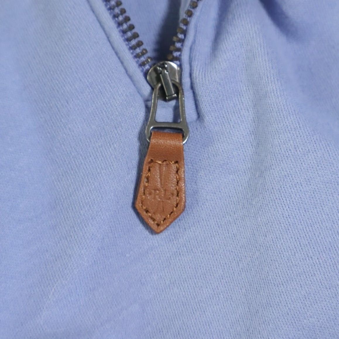 Polo Ralph Lauren Polo Ralph Lauren Pima Cotton 1/4 Zip Vest Sweater Blue Men's L Shirt Size US L / EU 52-54 / 3 - 6 Thumbnail