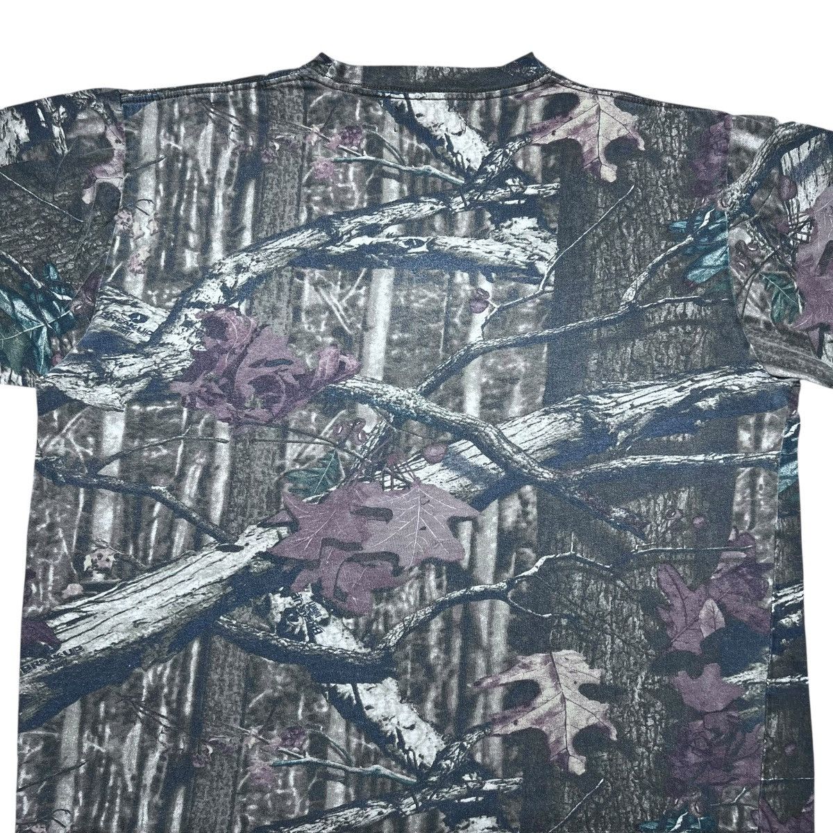 Realtree × Vintage 2000s Yukon Gear Hunting Real Tree Camo All Over Print Tee Size US XL / EU 56 / 4 - 10 Thumbnail