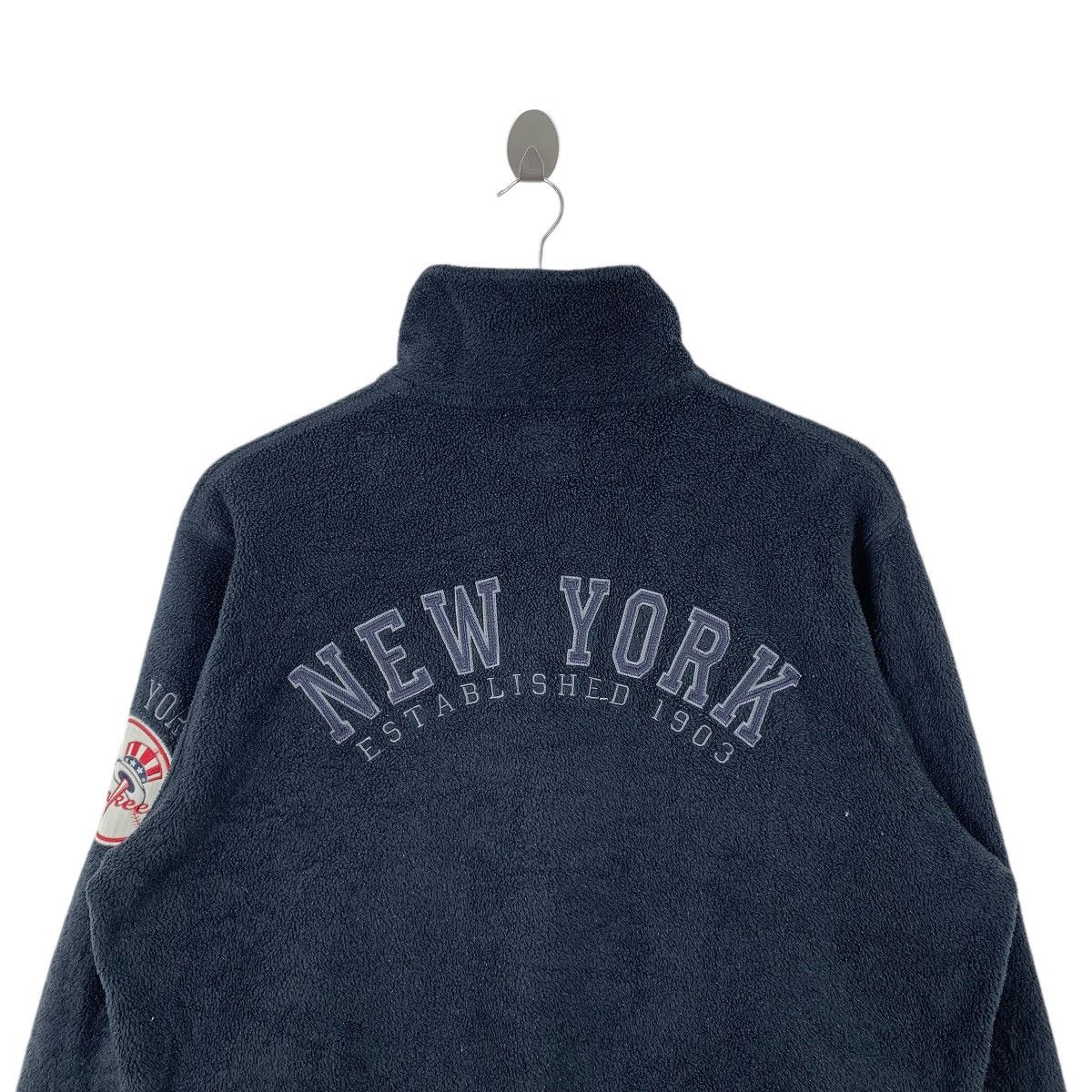 MLB New York YANKEES MLB Baseball Team Half Zipper Sweatshirt Size US XL / EU 56 / 4 - 5 Thumbnail