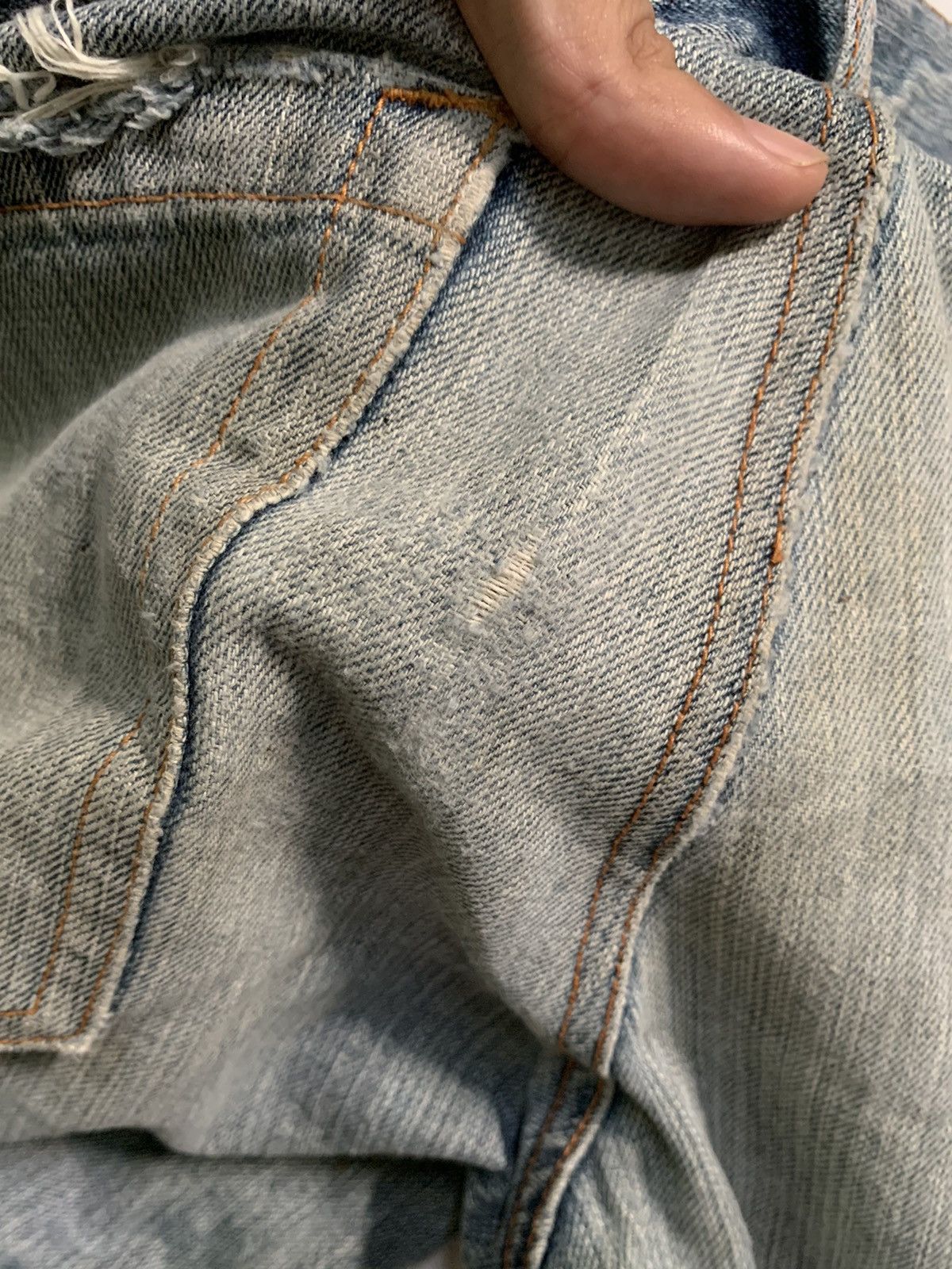Other UNKNOWN BRAND PATCHES FADED PUNK STYLE DISTRESSED DENIM Size US 32 / EU 48 - 21 Thumbnail