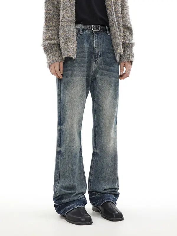 VIBE bootcut flared grunge washed jeans Size US 30 / EU 46 - 3 Thumbnail