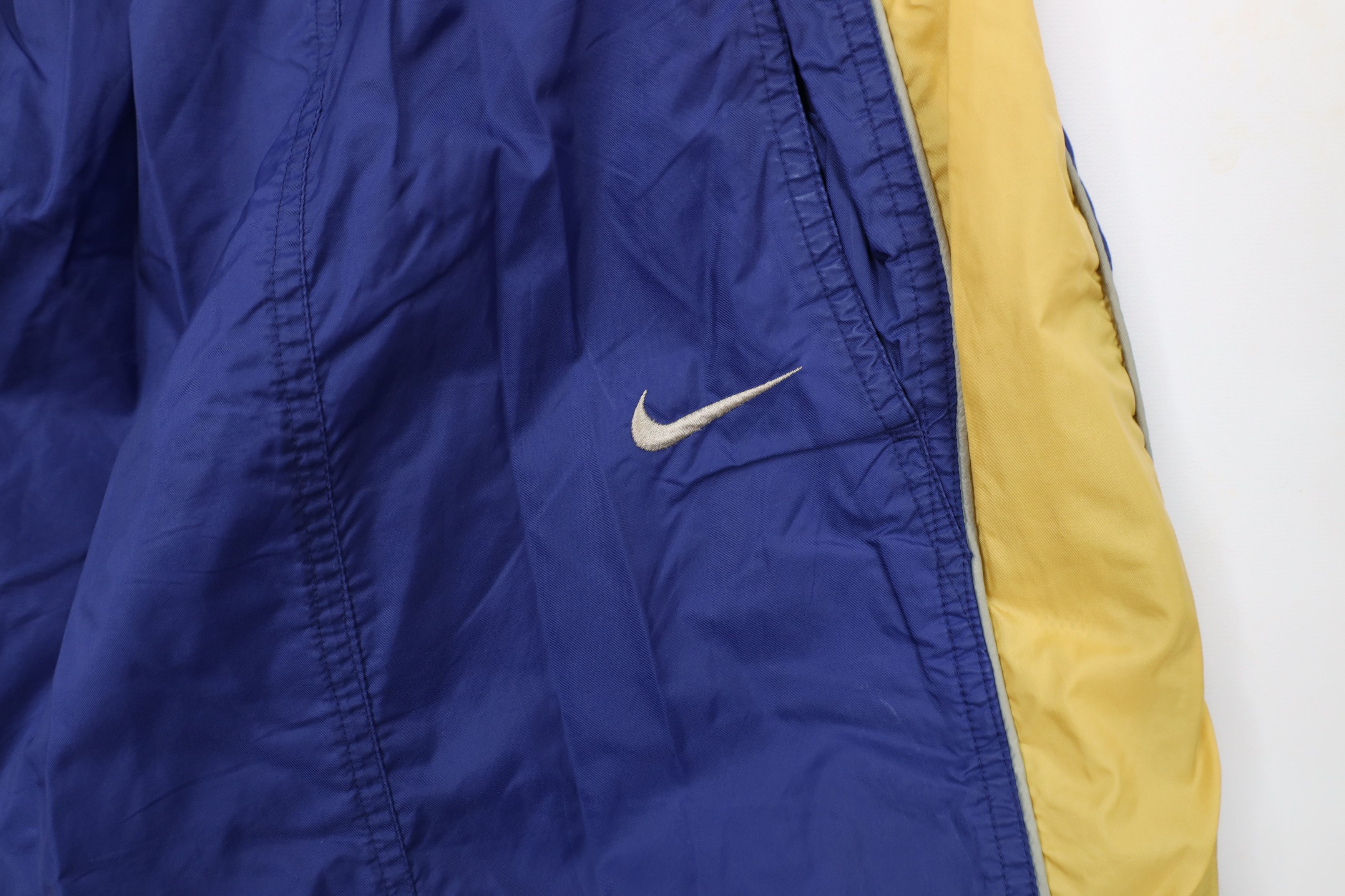 Nike × Vintage Vintage 90s Nike Swoosh Lined Wide Leg Windbreaker Pants Size US 40 / EU 56 - 6 Thumbnail