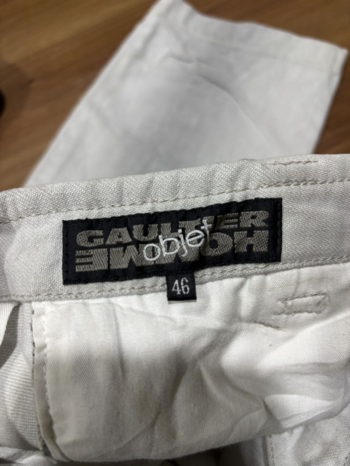 Jean Paul Gaultier Vintage Gaultier Object Homme Pants Nice Design Size 30" / US 8 / IT 44 - 7 Thumbnail