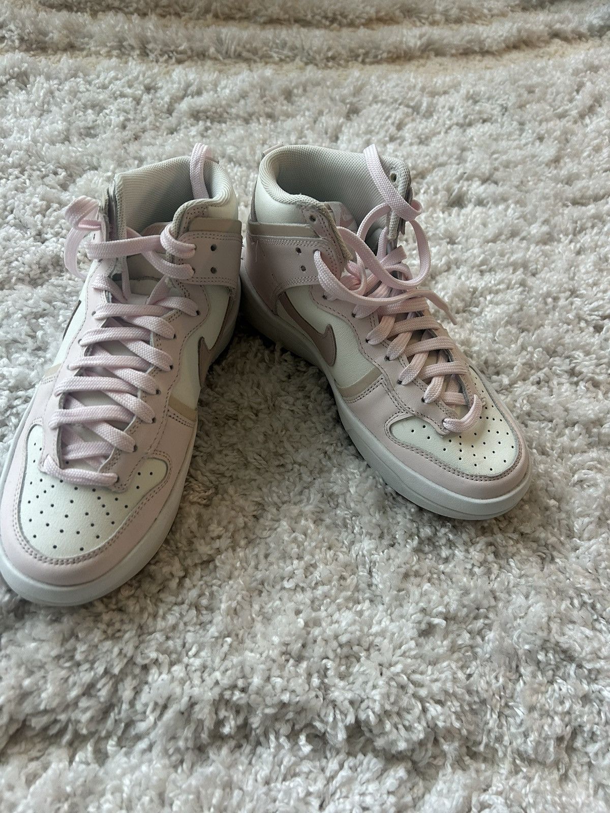 Nike Nike Dunk High Up-Soft Pink Size US 6 / IT 36 - 8 Thumbnail