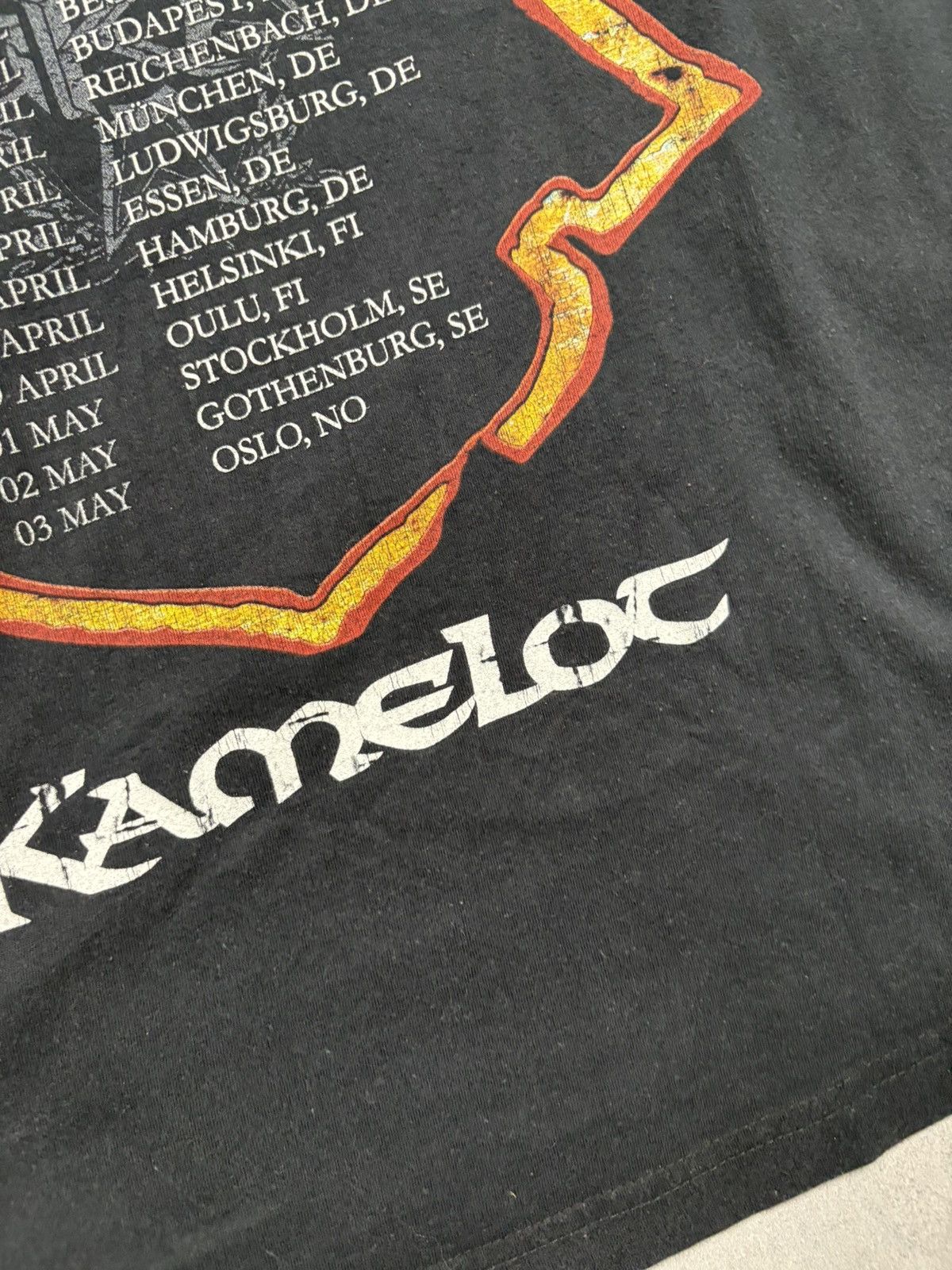 Band Tees Vintage Kamelot Rule The World Europe Tour 2008 Longsleeve Size US L / EU 52-54 / 3 - 19 Thumbnail