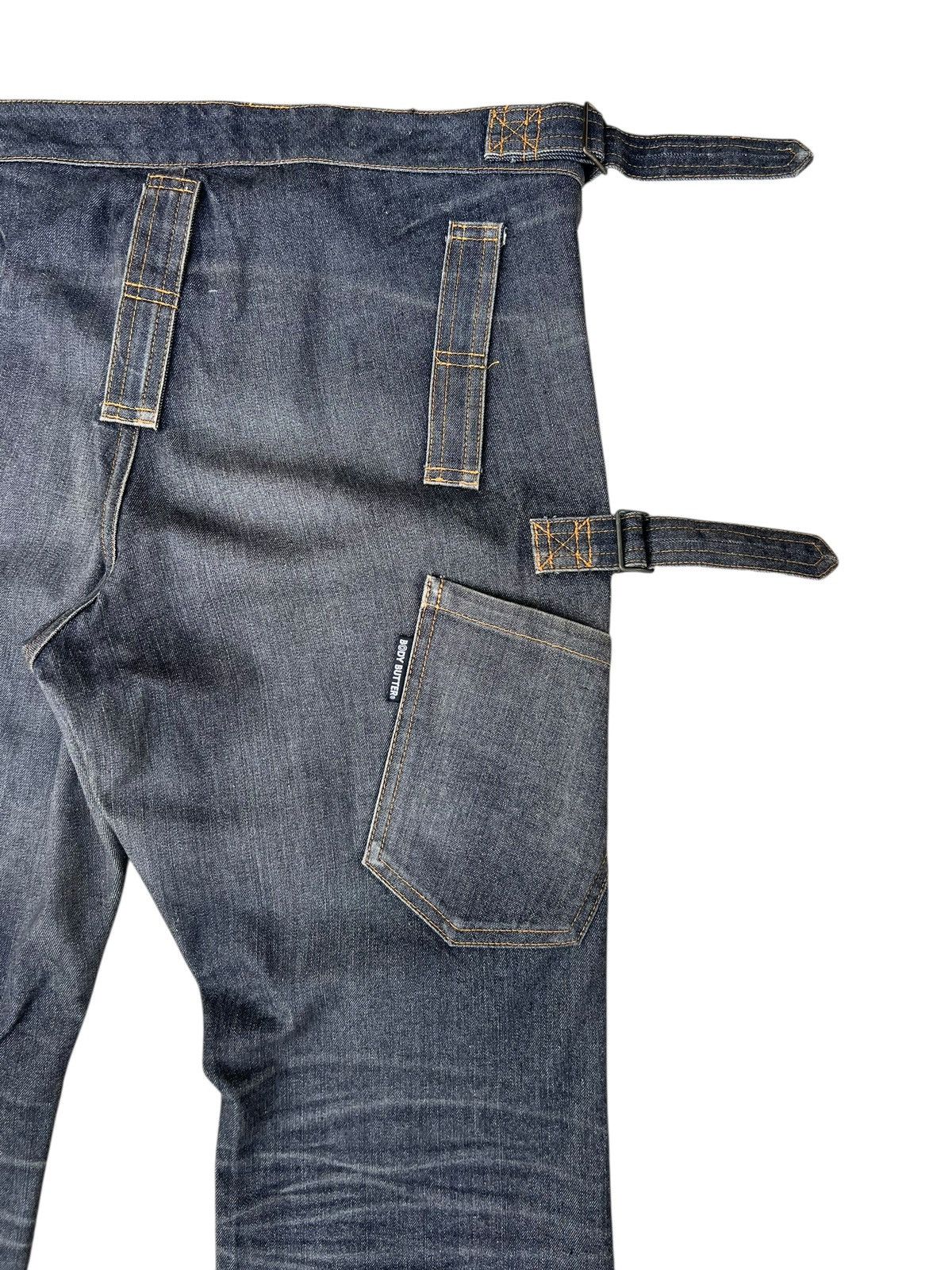 Vintage Vintage Body Butter Japan Fade Denim Bondage Bootcut Jeans Size US 33 - 18 Thumbnail