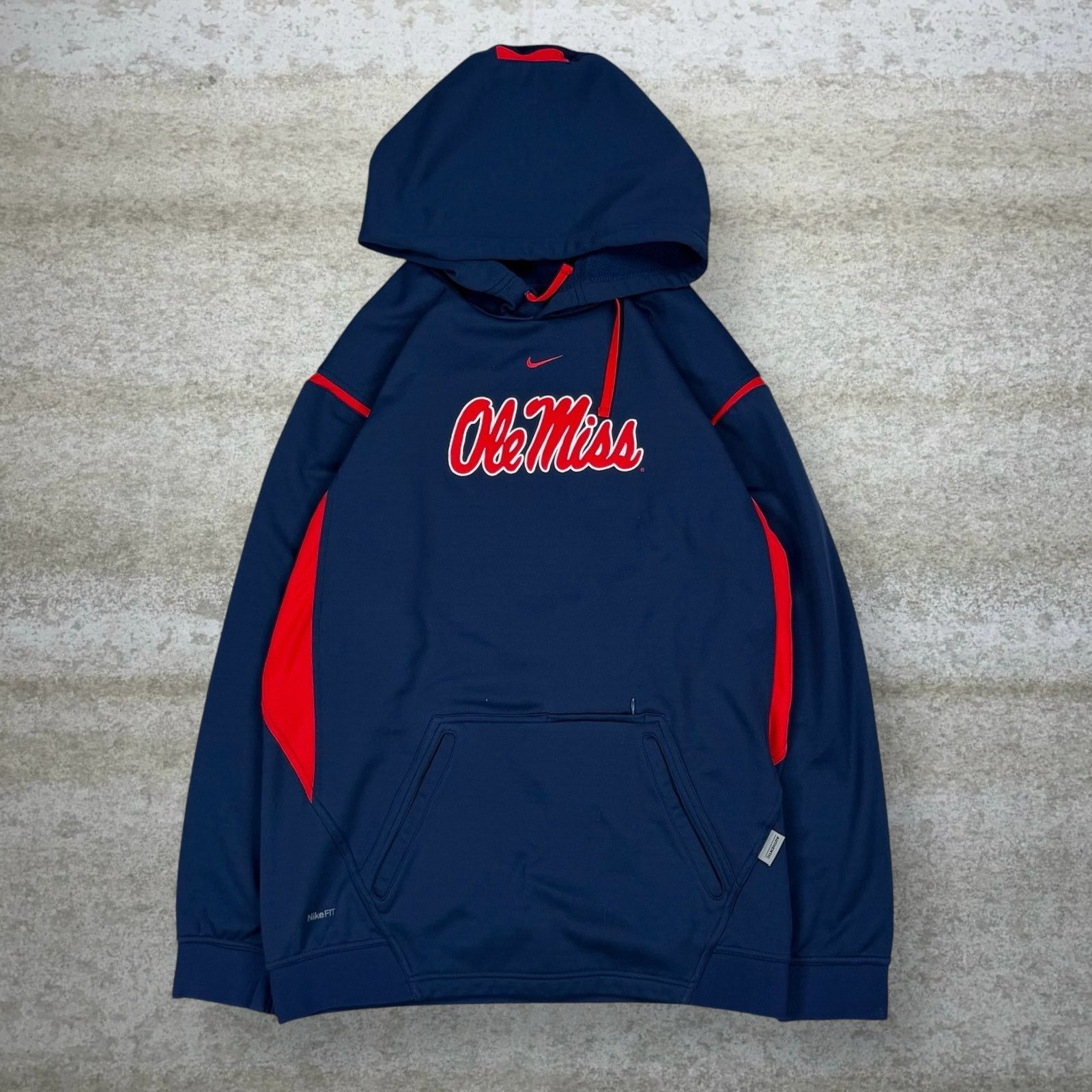 Navy Blue Red And Blue Nike Sweater Ole Miss Nike Hoodie Navy Blue