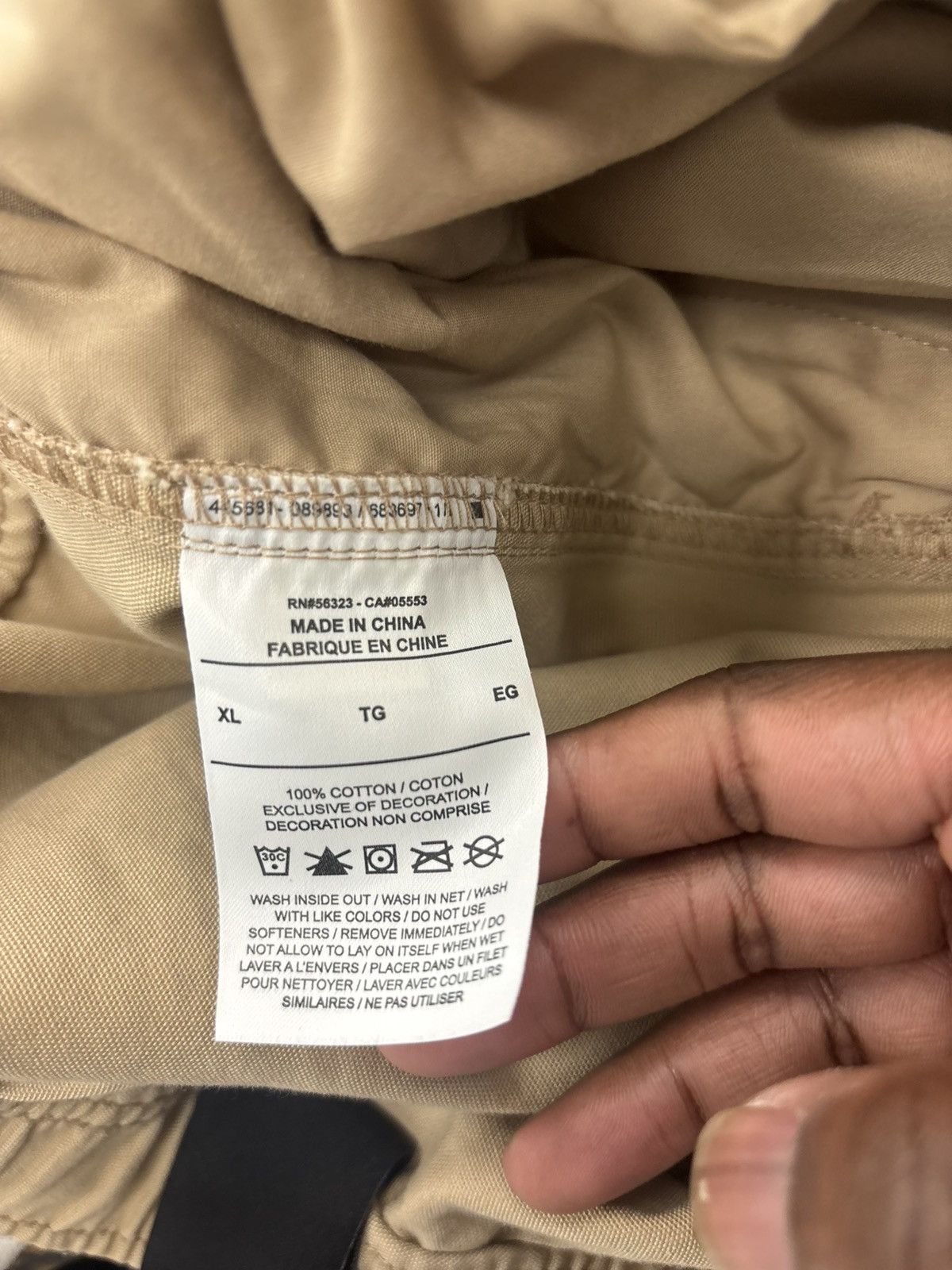 Jordan Brand × Travis Scott Travis Scott Cactus Jack x Jordan Canvas Pant Size XL New Size US 36 / EU 52 - 5 Thumbnail