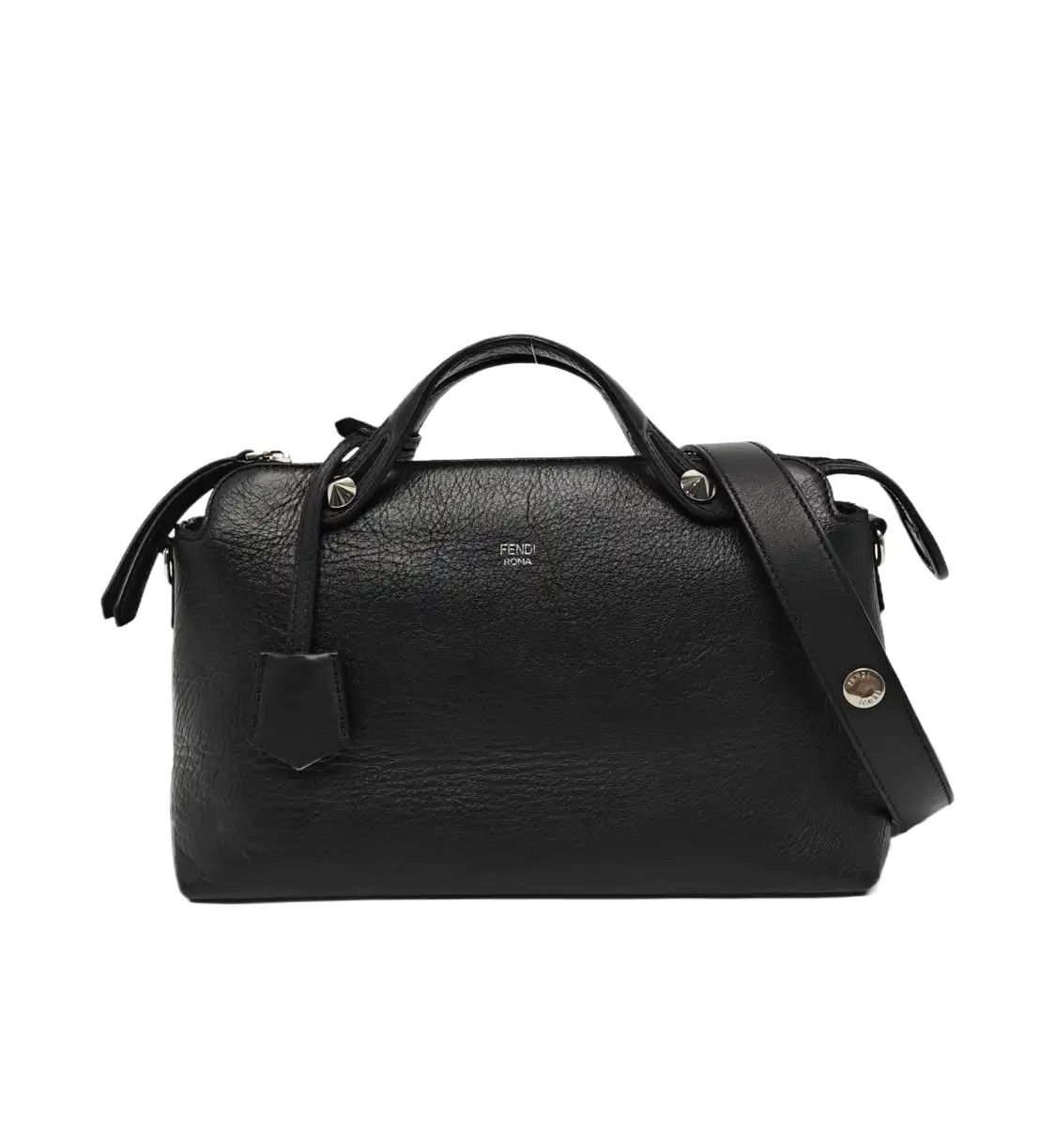 Fendi FENDI By The Way Medium black cowhide leather shoulder bag handbag crossbody bag Size ONE SIZE - 1 Thumbnail