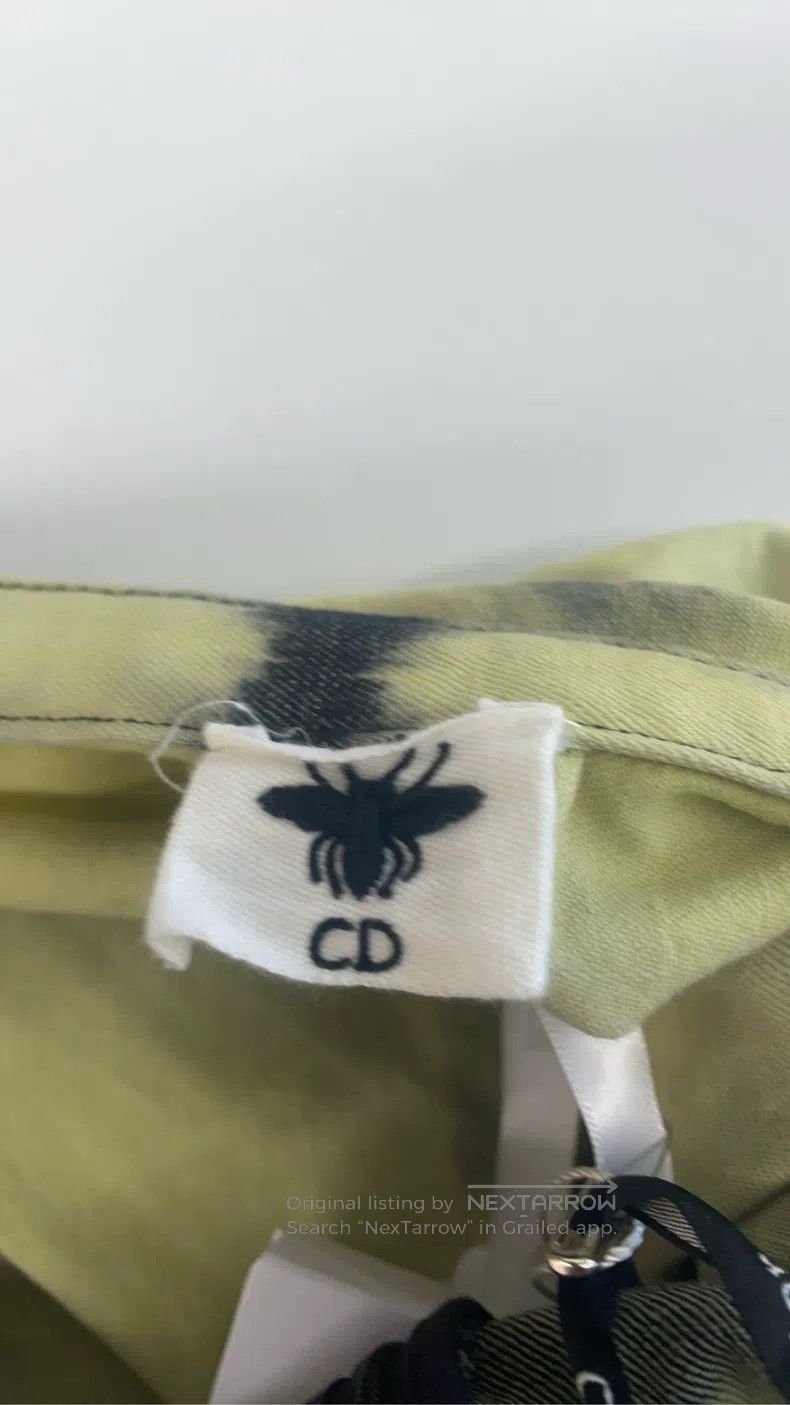 Dior Dior Yellow tie-dyed skirt Size 24" / US 00 / IT 34 - 3 Thumbnail
