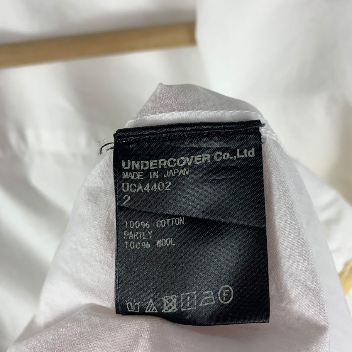 Japanese Brand × Undercover UNDERCOVERISM embroidery logo button shirt Size US M / EU 48-50 / 2 - 14 Thumbnail