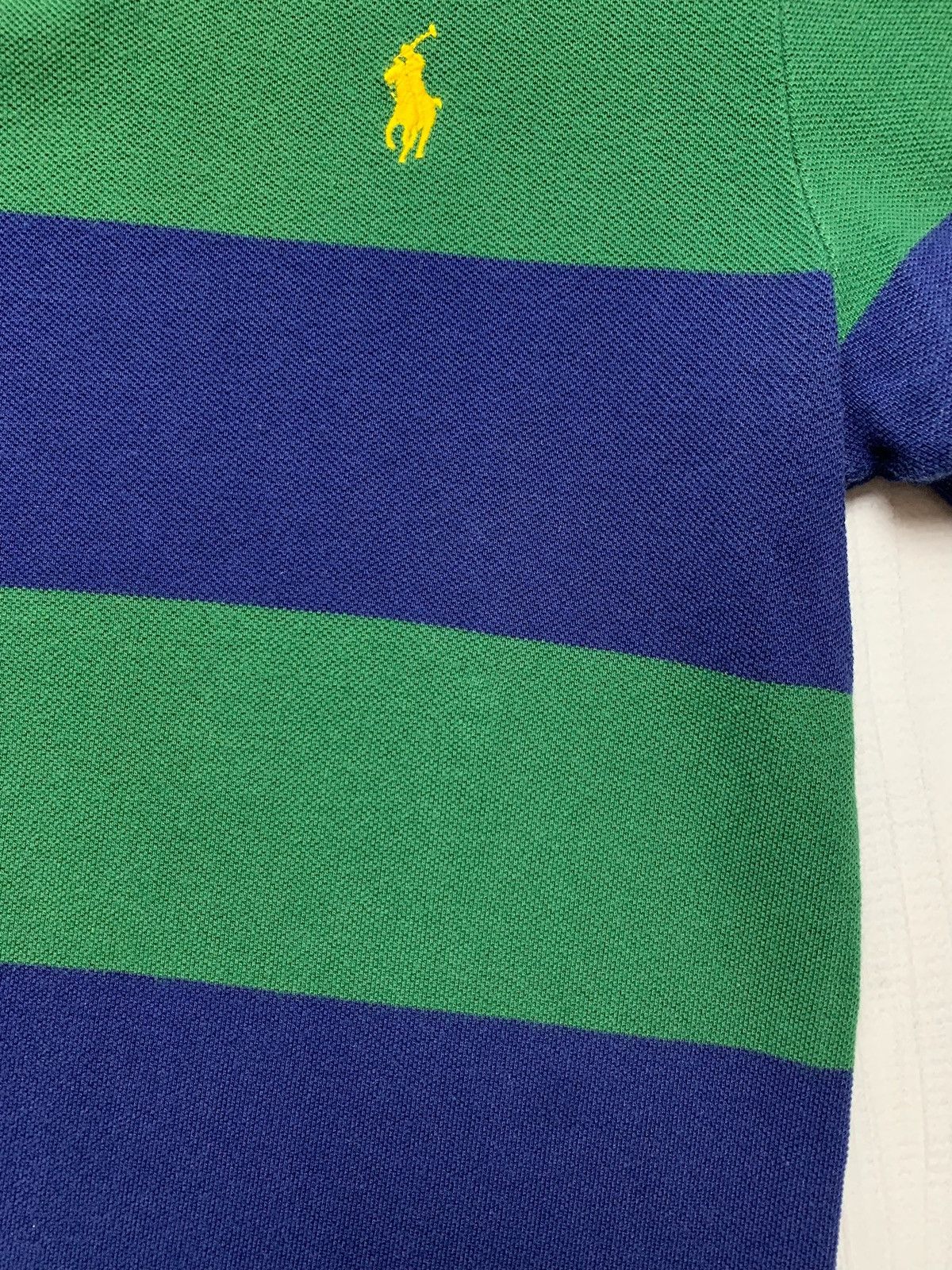Polo Ralph Lauren × Vintage Vintage polo Ralph Lauren green striped size S Size US S / EU 44-46 / 1 - 3 Thumbnail