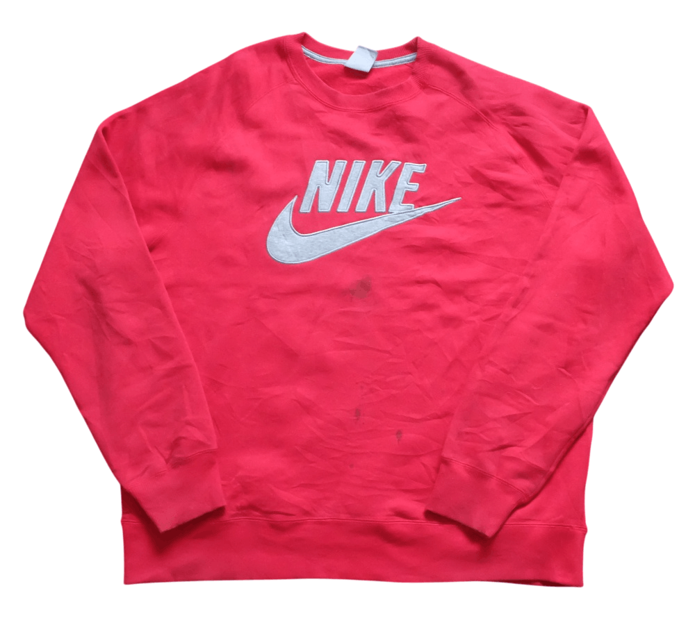 Nike Nike Vintage Sweater Red Embroidered Logo Size US XXL / EU 58 / 5 - 1 Thumbnail
