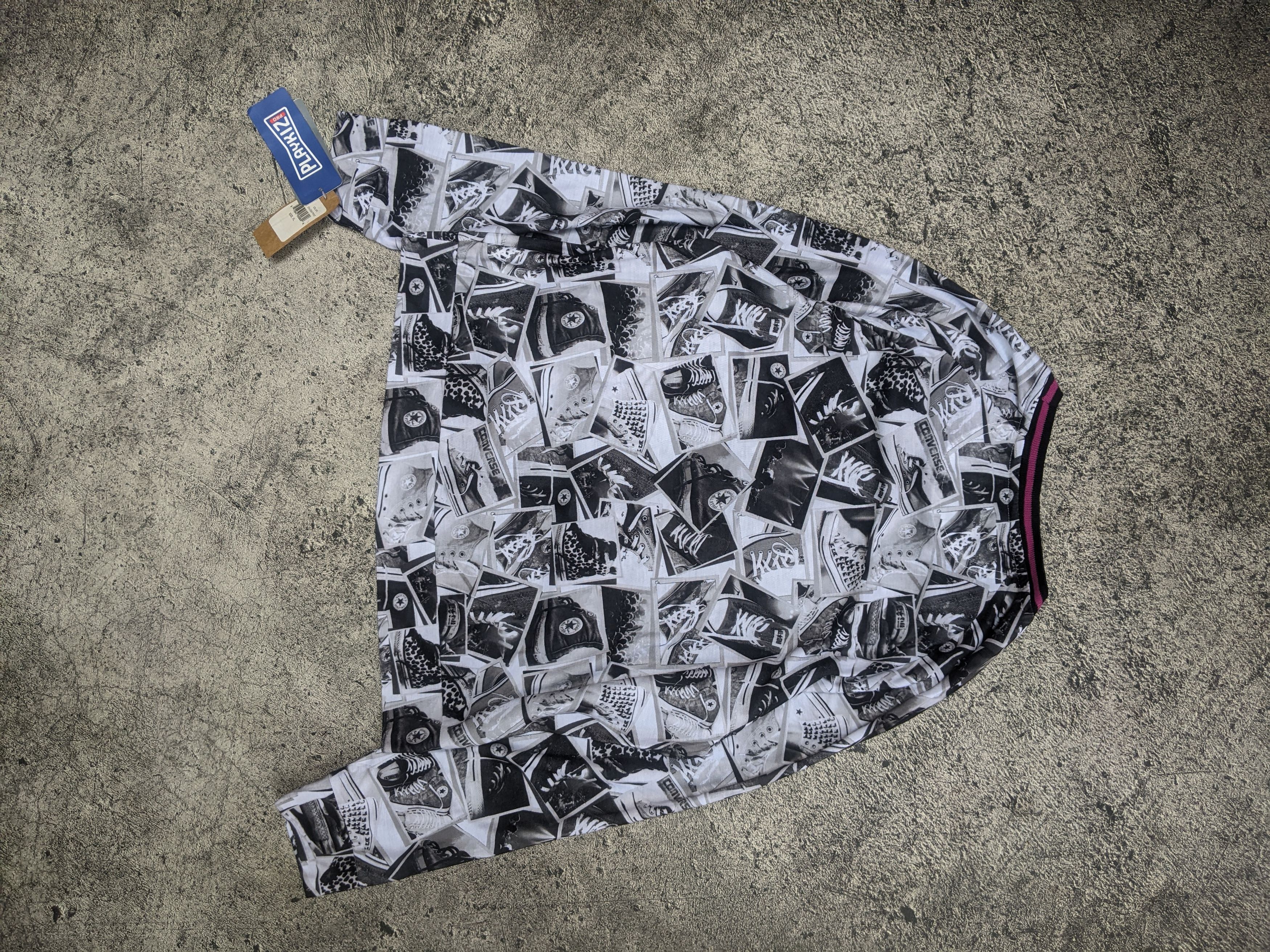 Converse Chuck Taylor All Over Print Long Sleeve T Shirt Size US S / EU 44-46 / 1 - 3 Thumbnail
