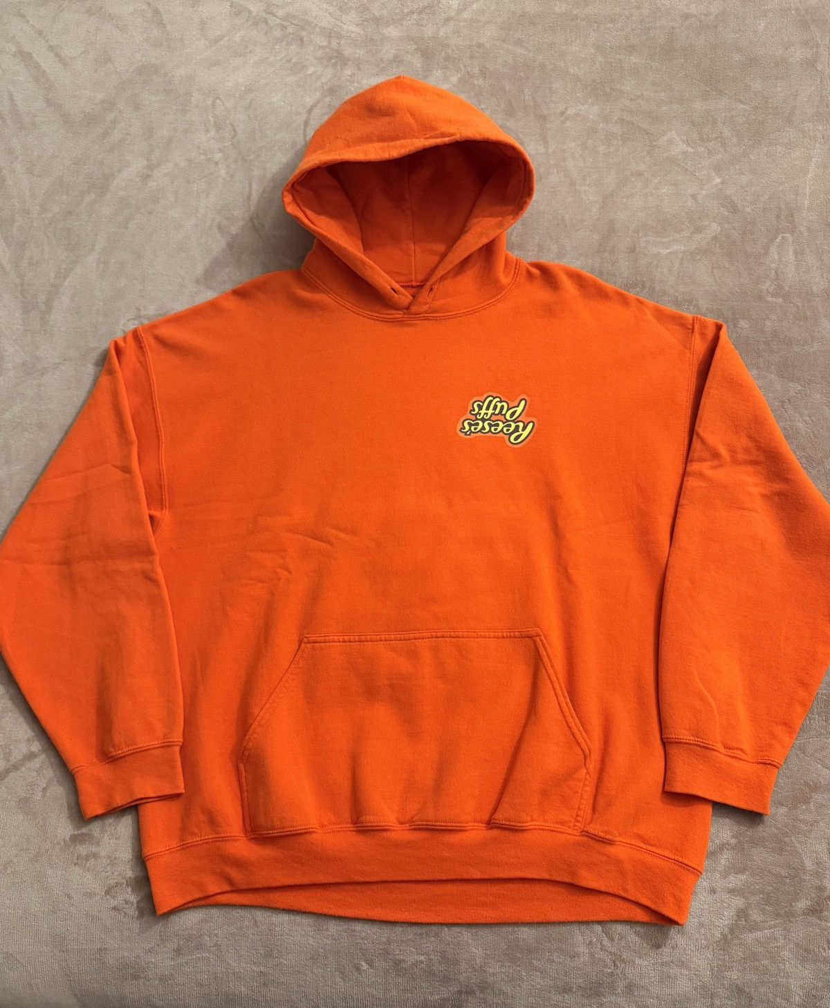 Travis Scott XL Travis Scott Reese's Puffs Orange Hoodie Cactus Jack Size US XL / EU 56 / 4 - 2 Thumbnail