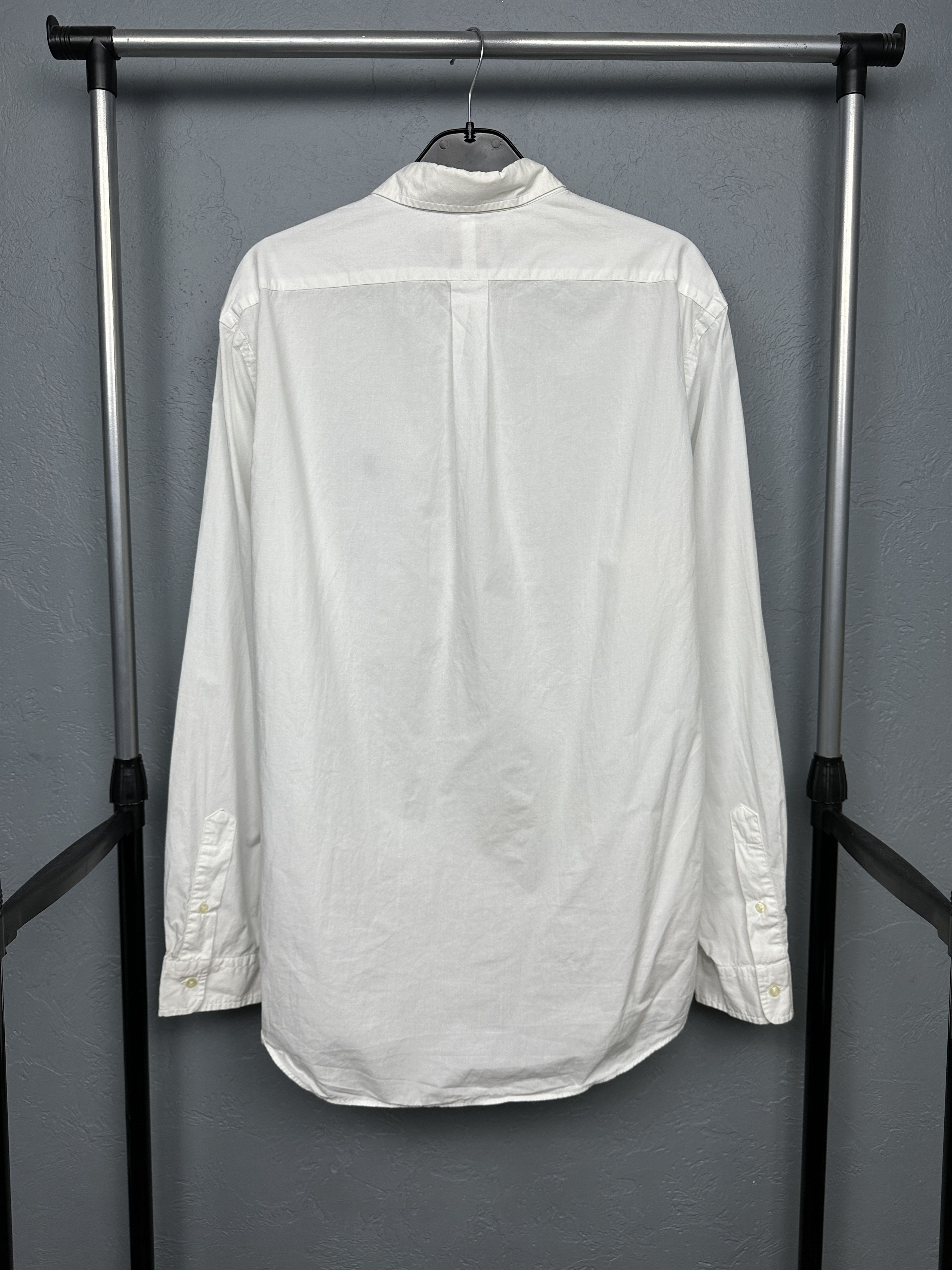 Polo Ralph Lauren Polo Ralph Lauren Mens Long Sleeve White Shirt Size US XL / EU 56 / 4 - 7 Thumbnail