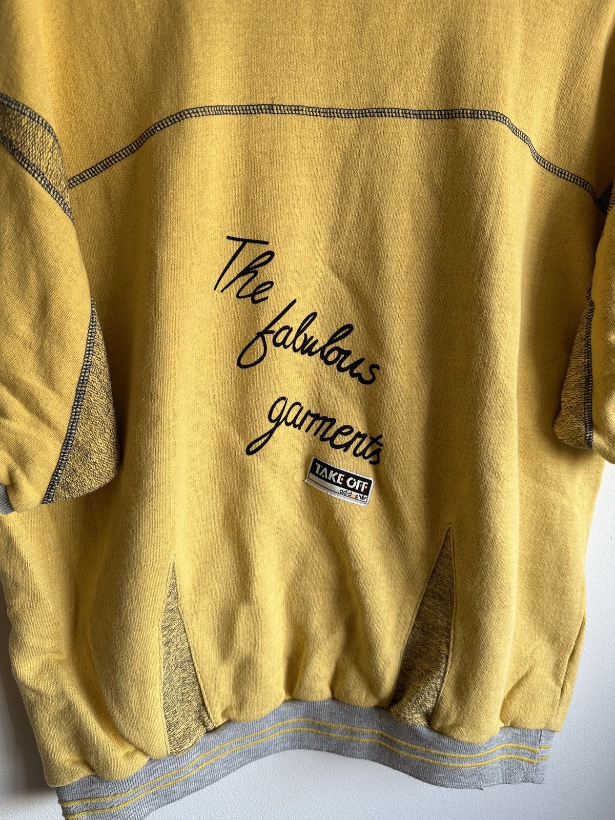 Adidas × Vintage Adidas Take Off heavy t-shirt / shirt sleeve sweatshirt Size US L / EU 52-54 / 3 - 5 Thumbnail