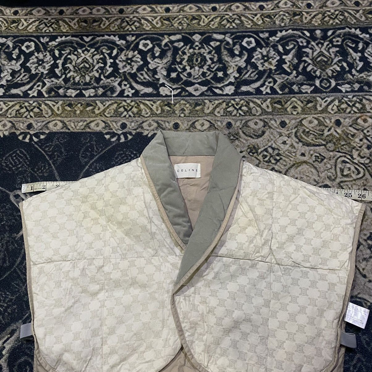 Celine Celine Quilted Monogram Cape Vest - Rare Vintage Size M / US 6-8 / IT 42-44 - 11 Thumbnail