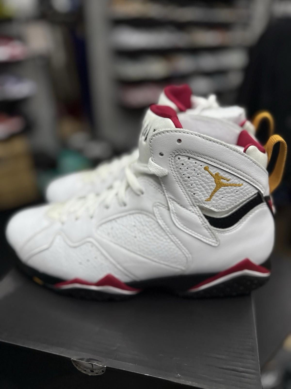 Jordan Brand Nike Air Jordan 7 Cardinal 2022 Men's Size 11 Authentic Size US 11 / EU 44 - 8 Thumbnail