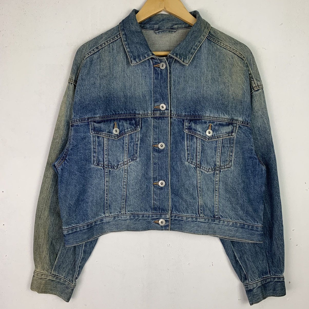 Uniqlo × Vintage Vintage Uniqlo Button Up Denim Jacket Size US XL / EU 56 / 4 - 1 Thumbnail