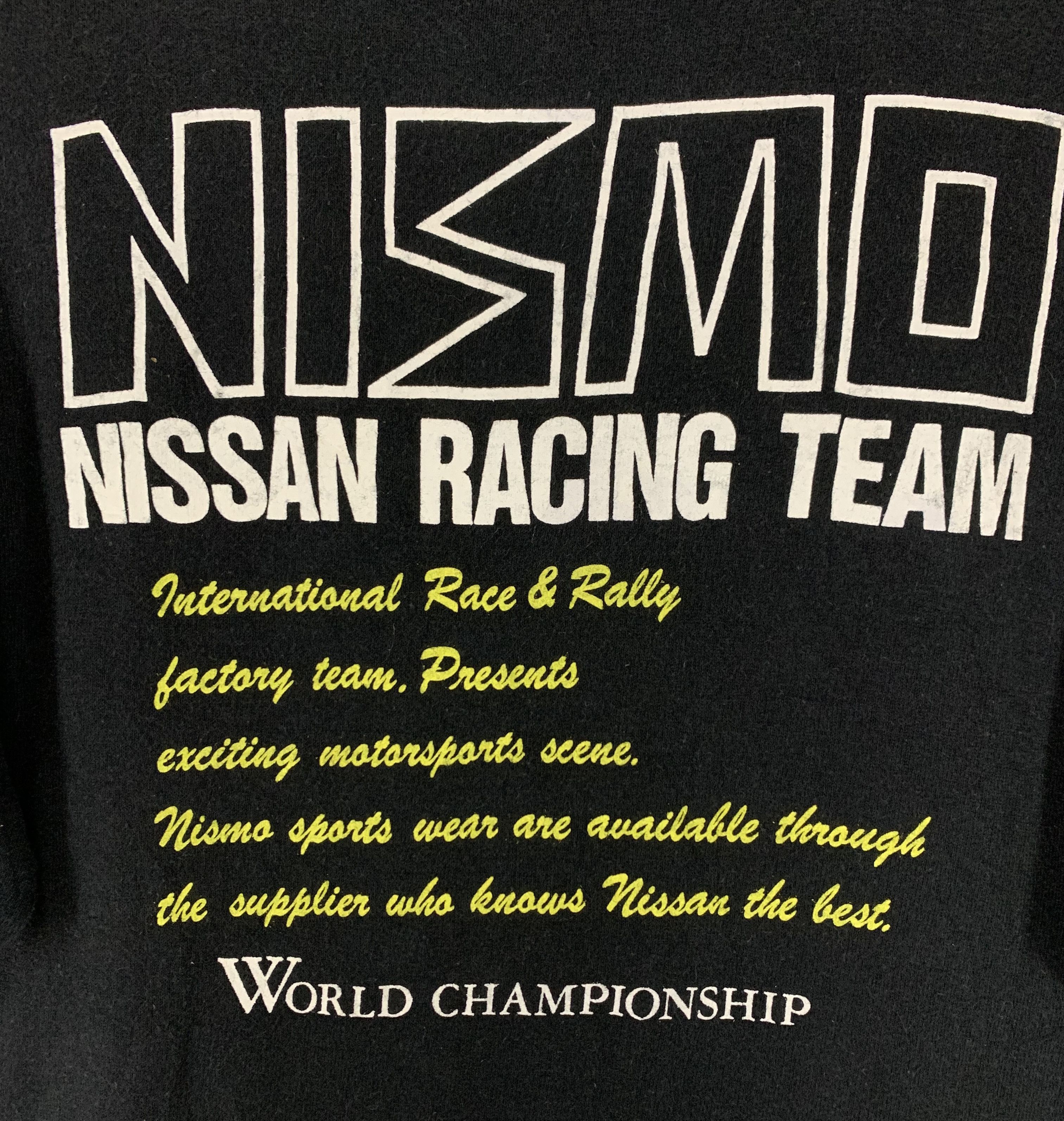 Vintage 90s Nismo nissan racing team vintage polo shirt Size US M / EU 48-50 / 2 - 8 Thumbnail