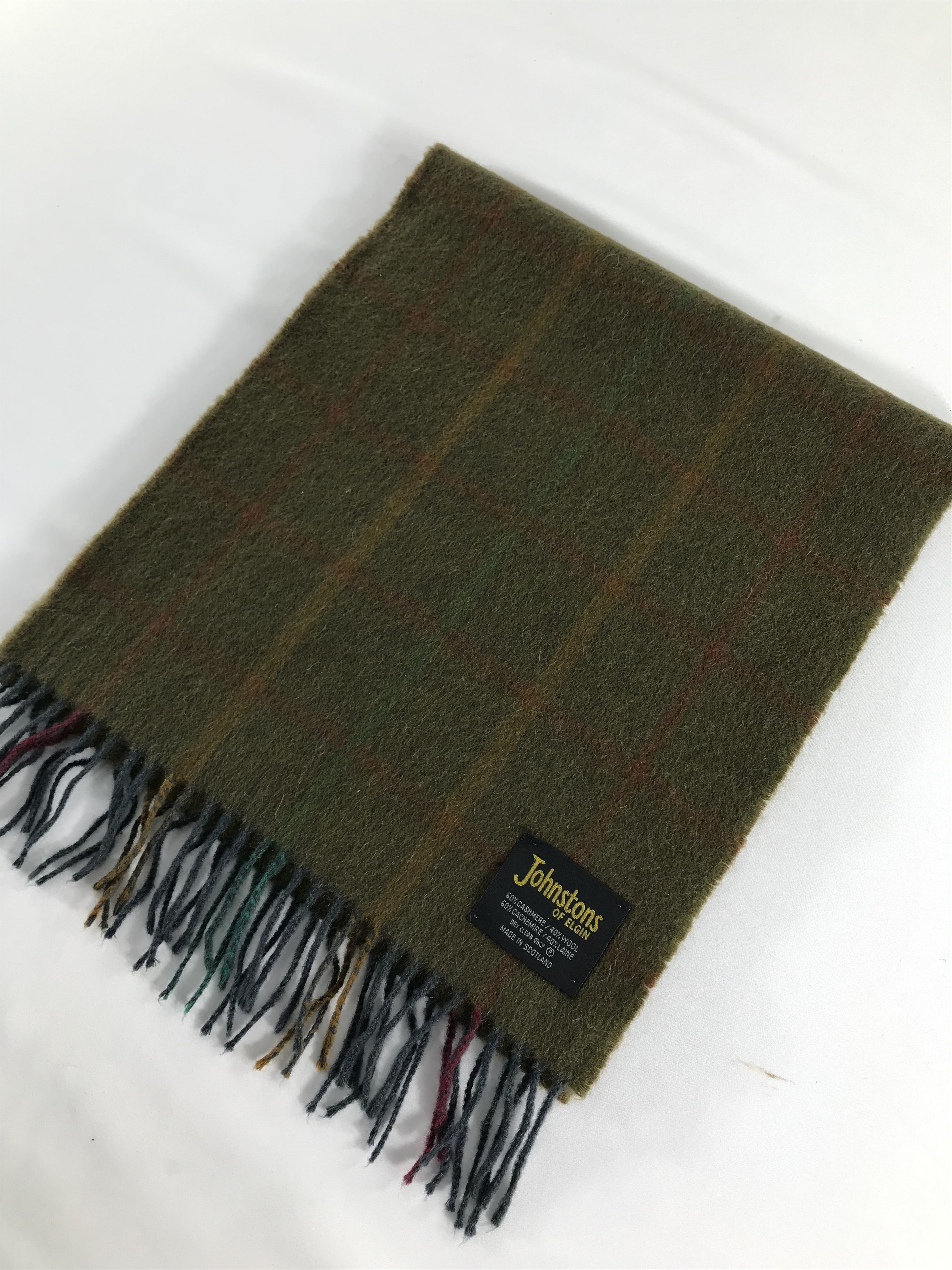 Johnstons Of Elgin Johnston of Elgin Cashmere Scarf Muffler V236 Size ONE SIZE - 3 Thumbnail