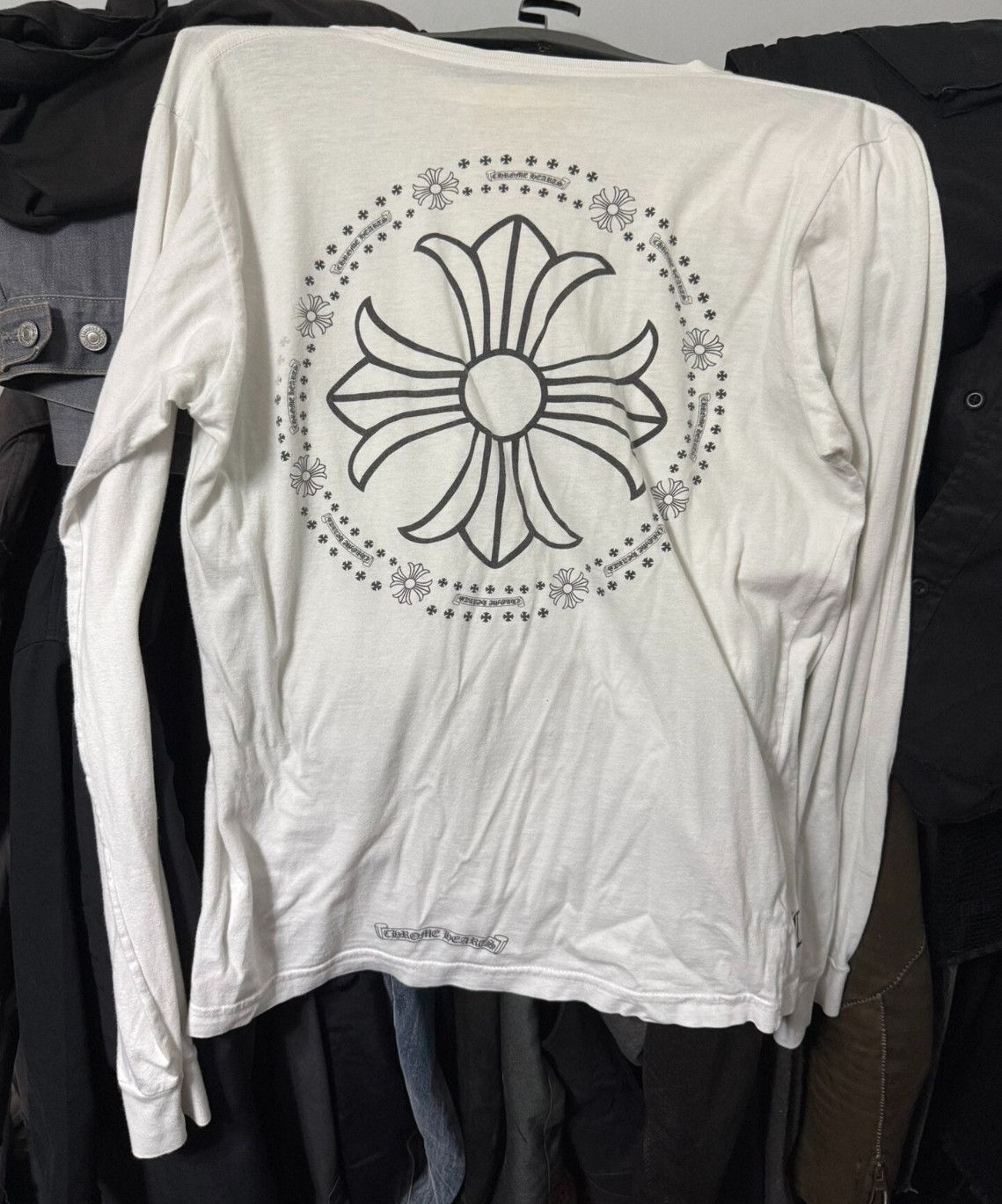 Chrome Hearts CHROME HEARTS Size M White ring cross long sleeve Size US M / EU 48-50 / 2 - 1 Thumbnail