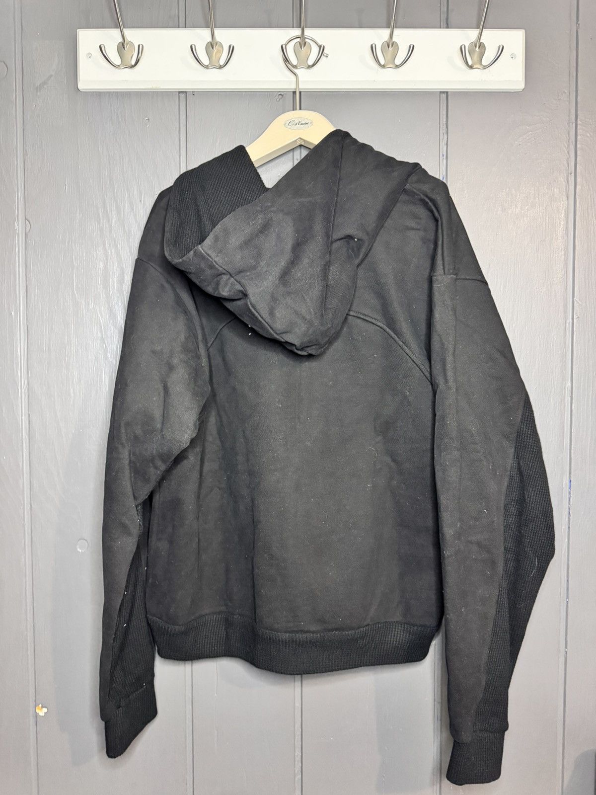 If Six Was Nine × Japanese Brand Rare waffle keychain hole hoodie Size US L / EU 52-54 / 3 - 5 Thumbnail