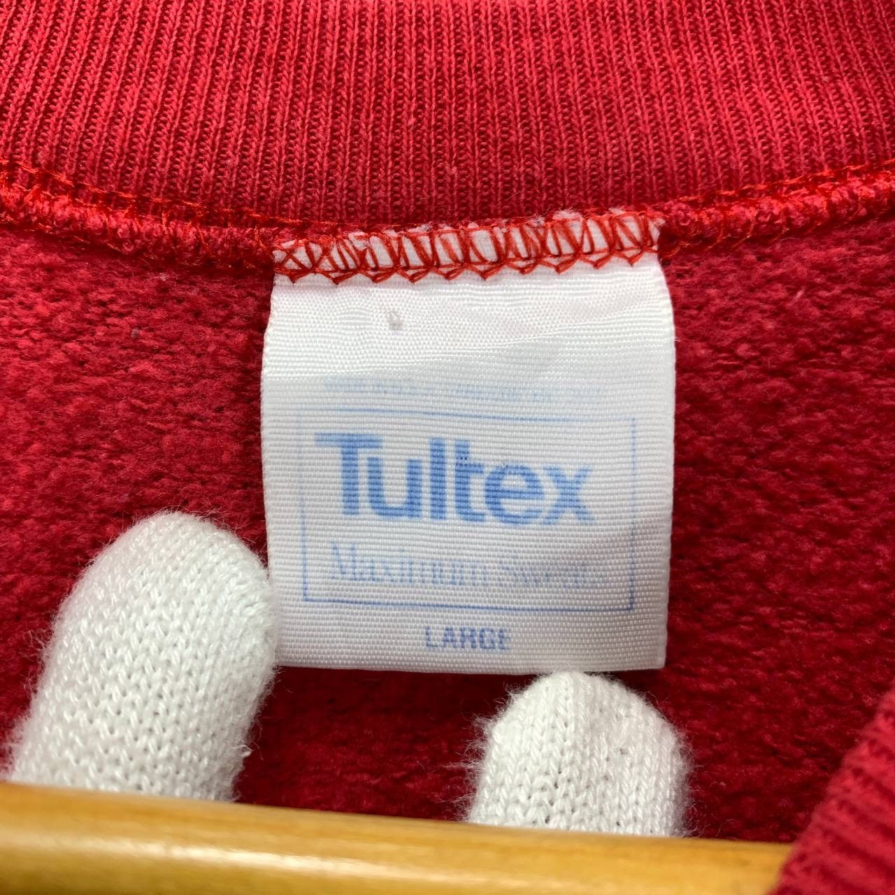 NFL 90s Vintage NEBRASKA HUSKERS by TULTEX Sweatshirt #0412-11 Size US L / EU 52-54 / 3 - 7 Thumbnail