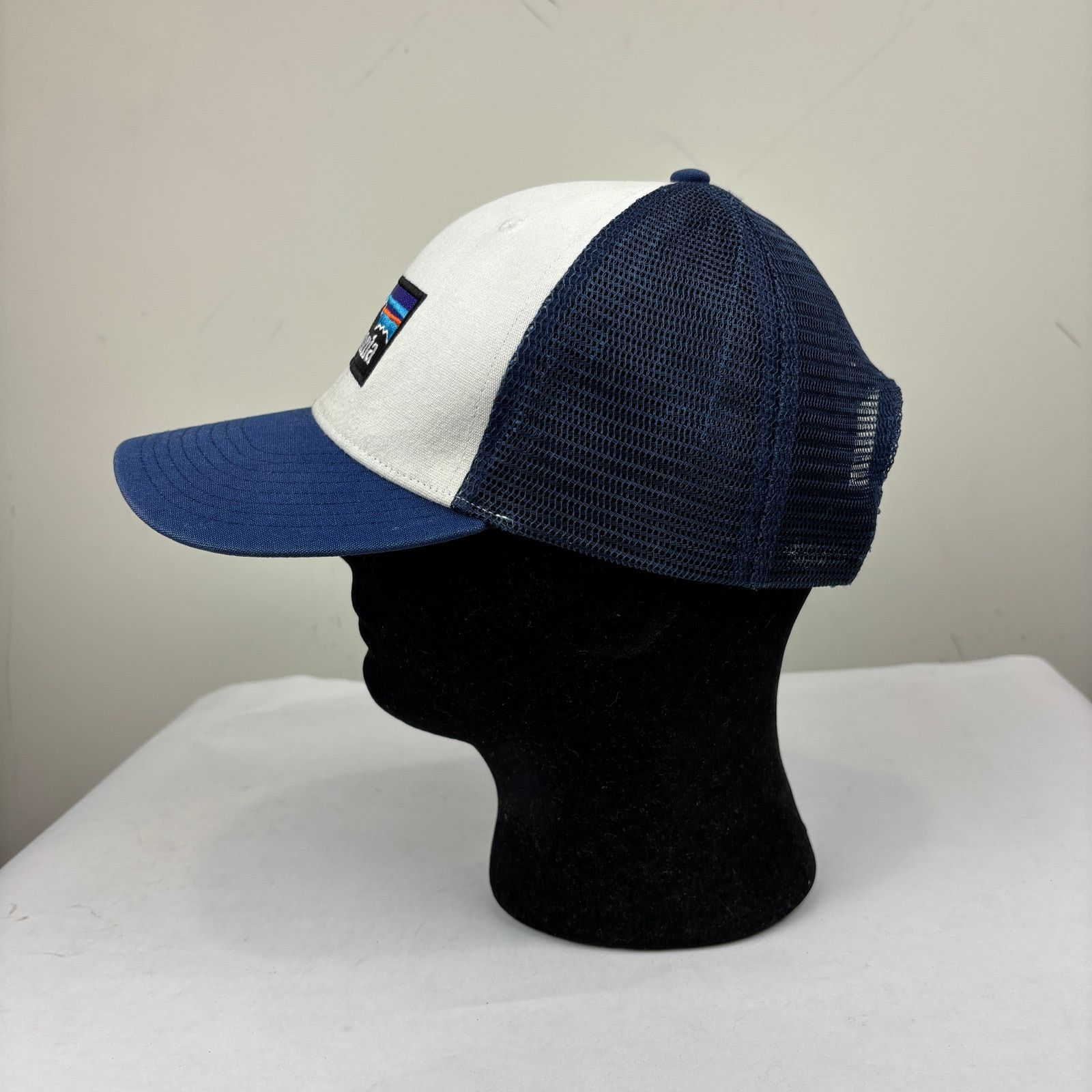 Patagonia Patagonia Snapback Trucker Hat P-6 Logo Cap Blue Gorpcore Size ONE SIZE - 6 Thumbnail